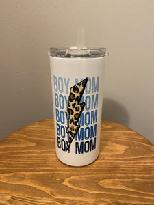 Boy Mom Tumbler