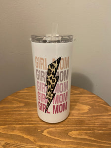 Girl Mom Tumbler