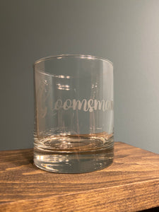 Groomsman Glass