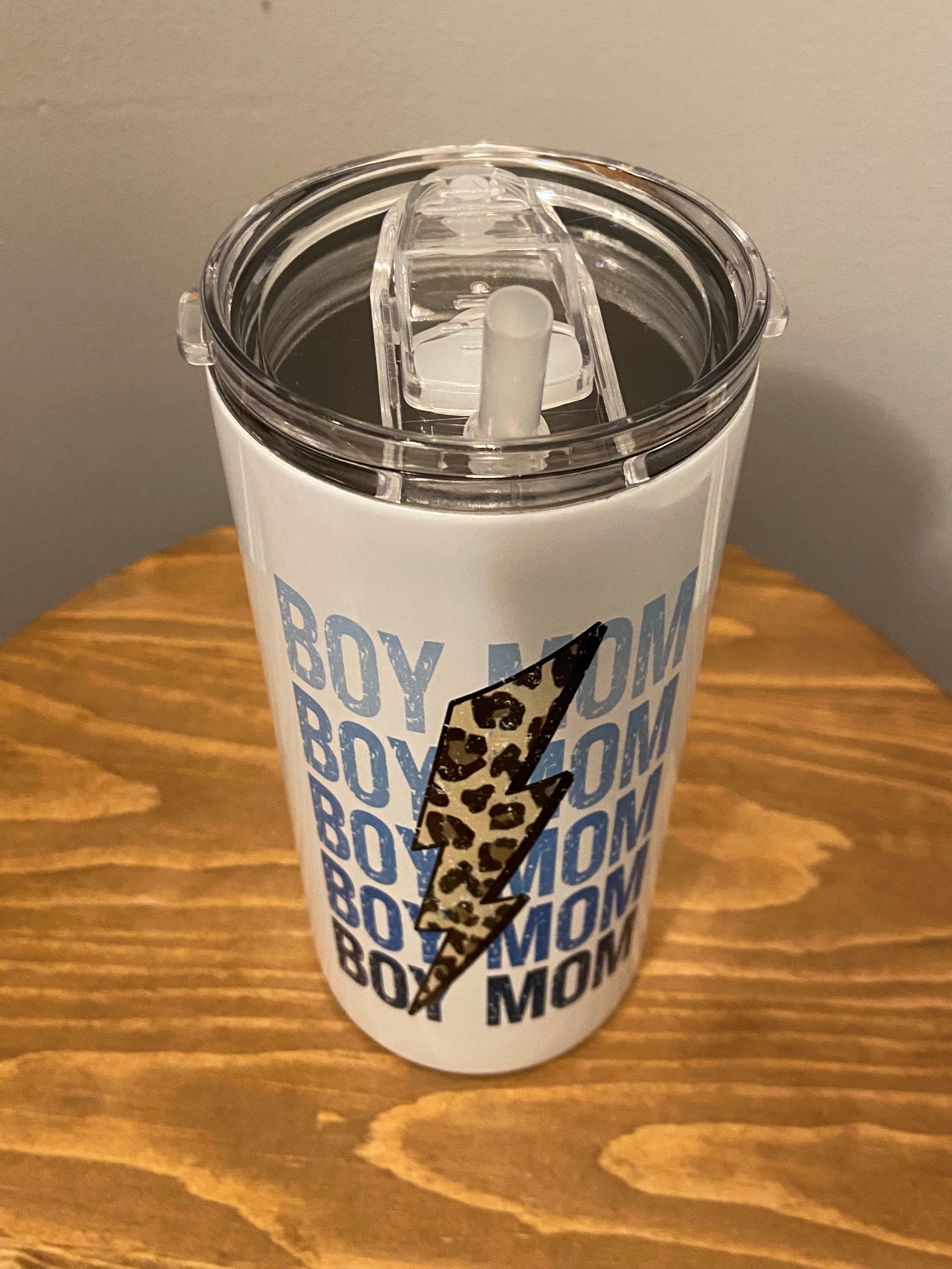 Boy Mom Tumbler