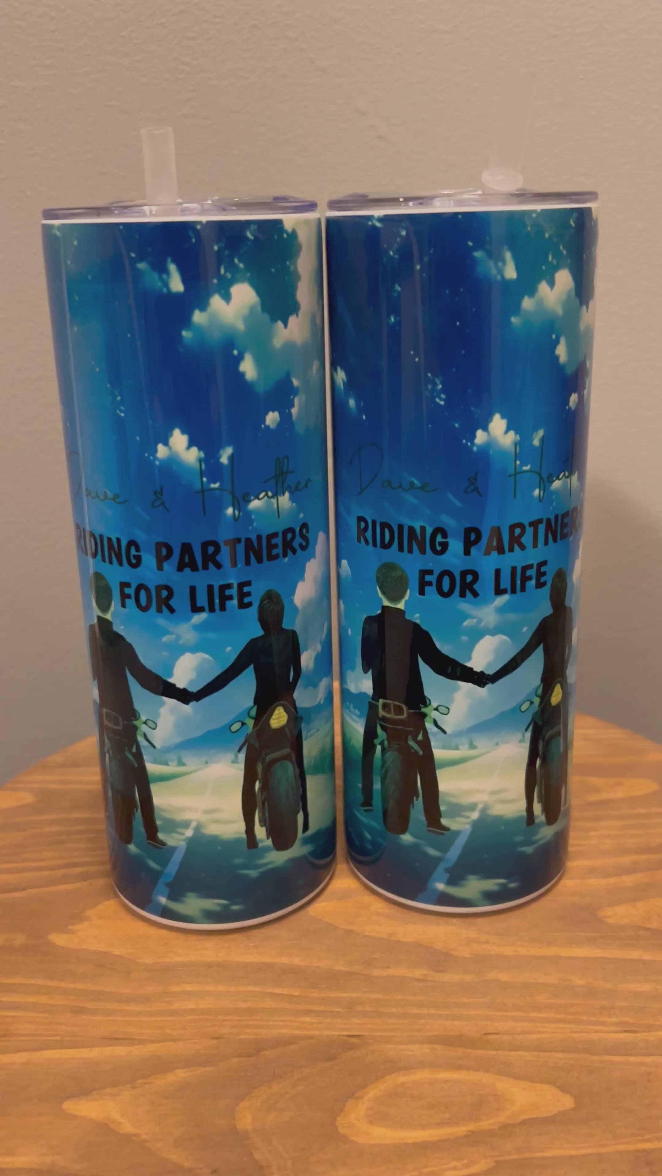 20oz Riding Partners for Life Tumbler