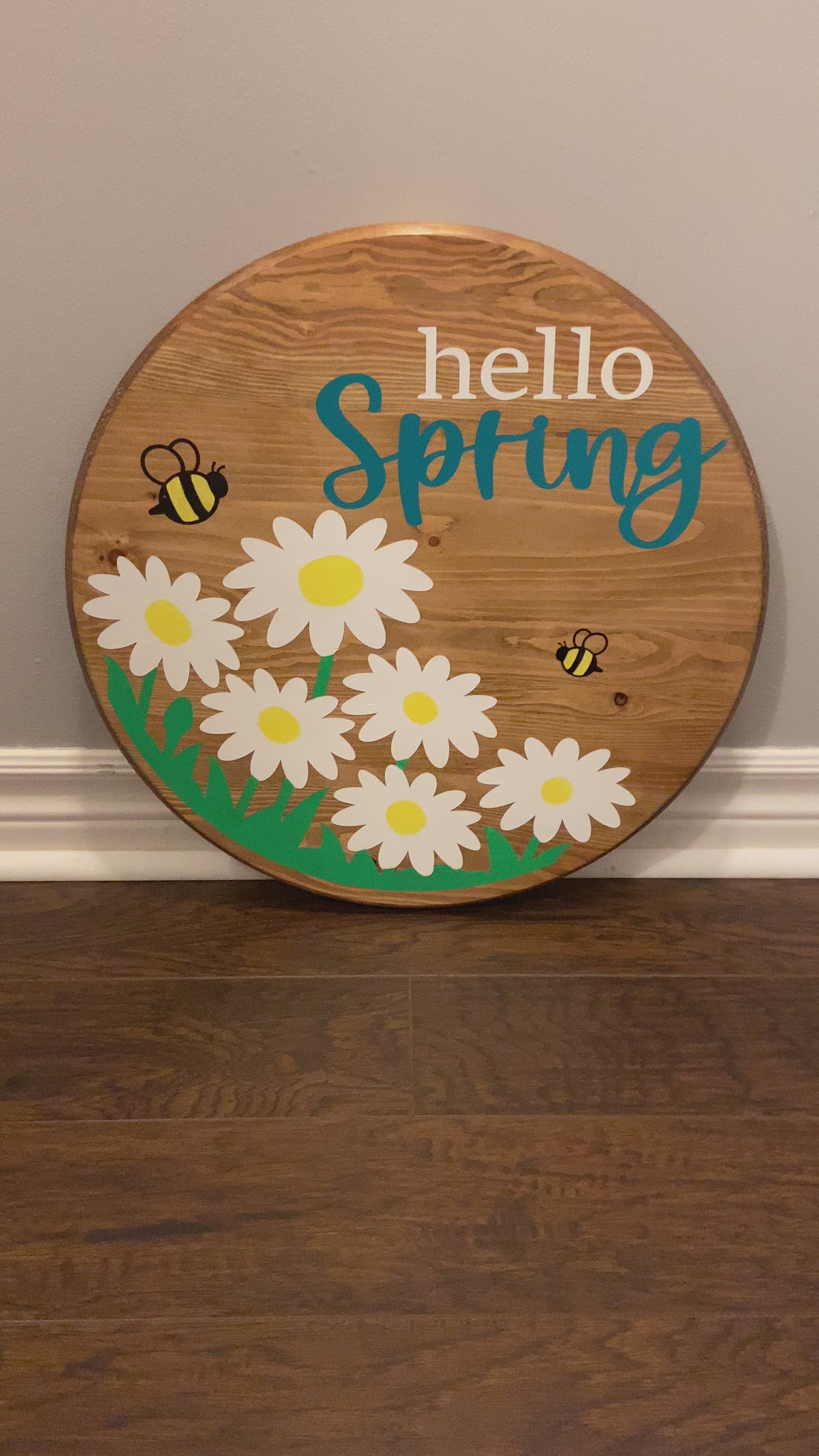 Hello Spring Sign