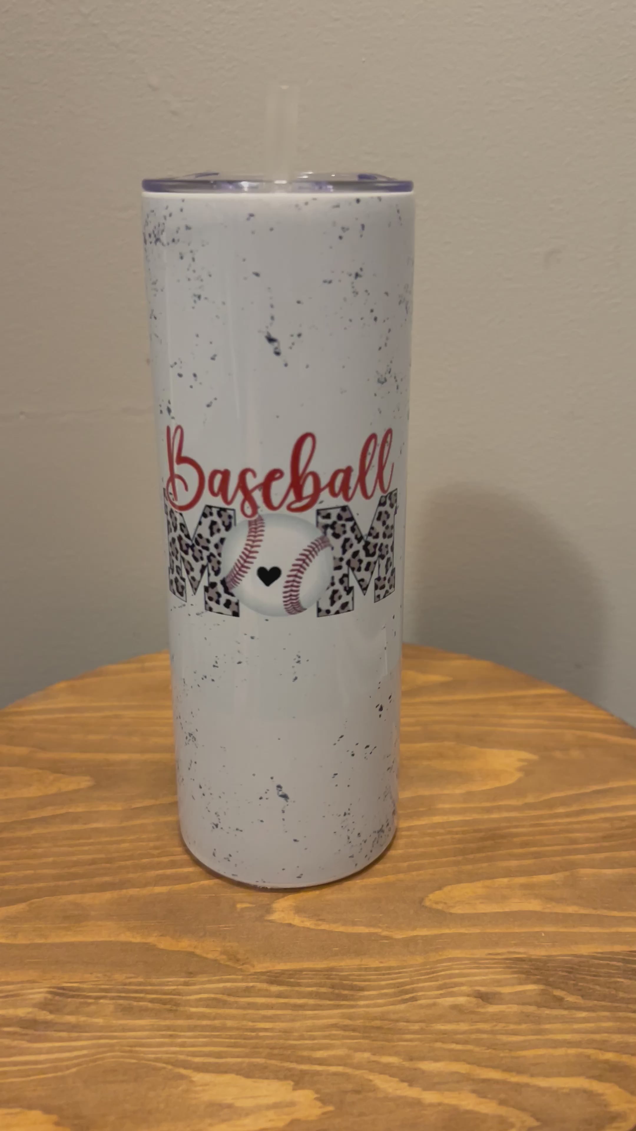 20oz Baseball Tumbler