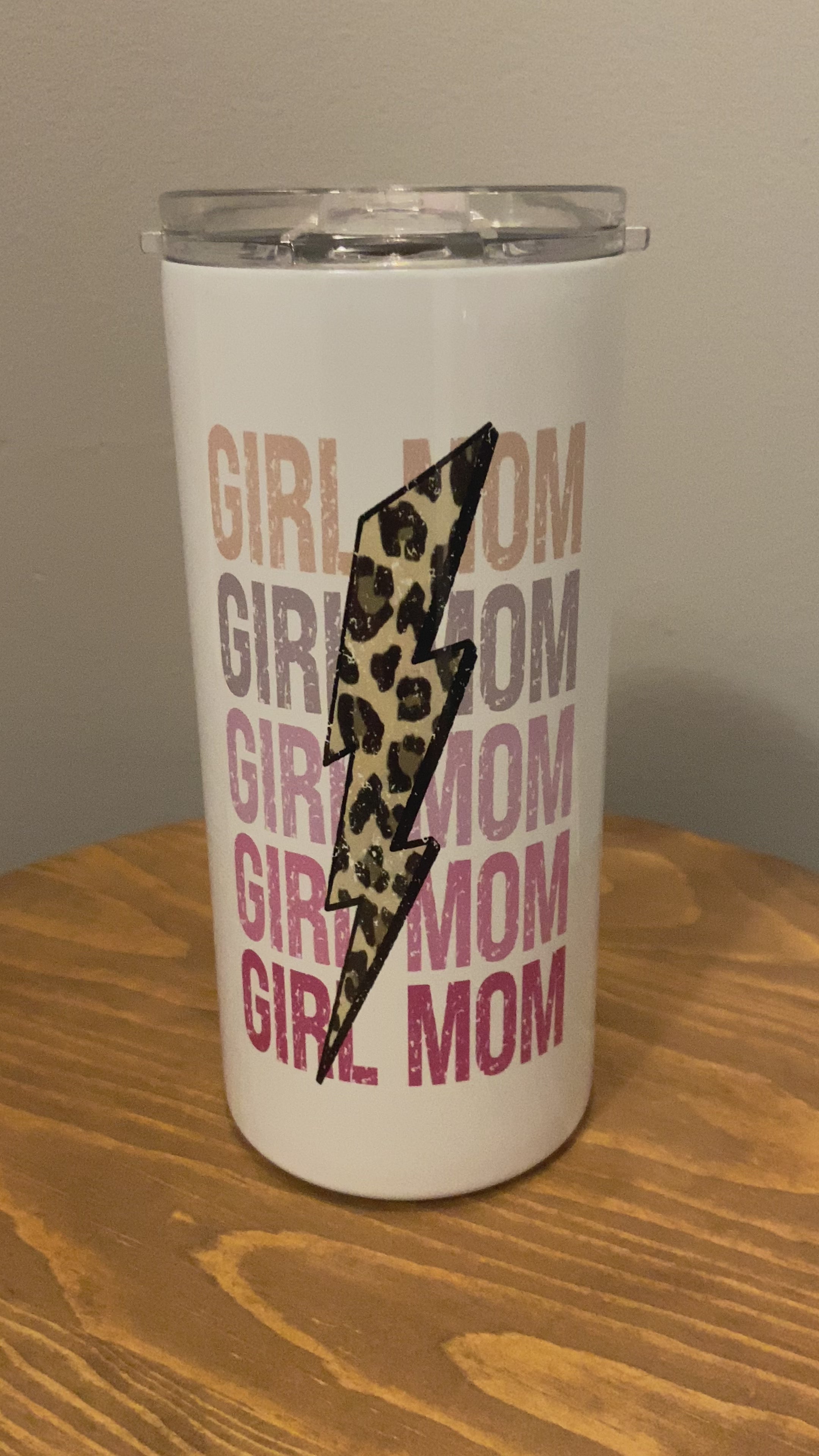 Girl Mom Tumbler