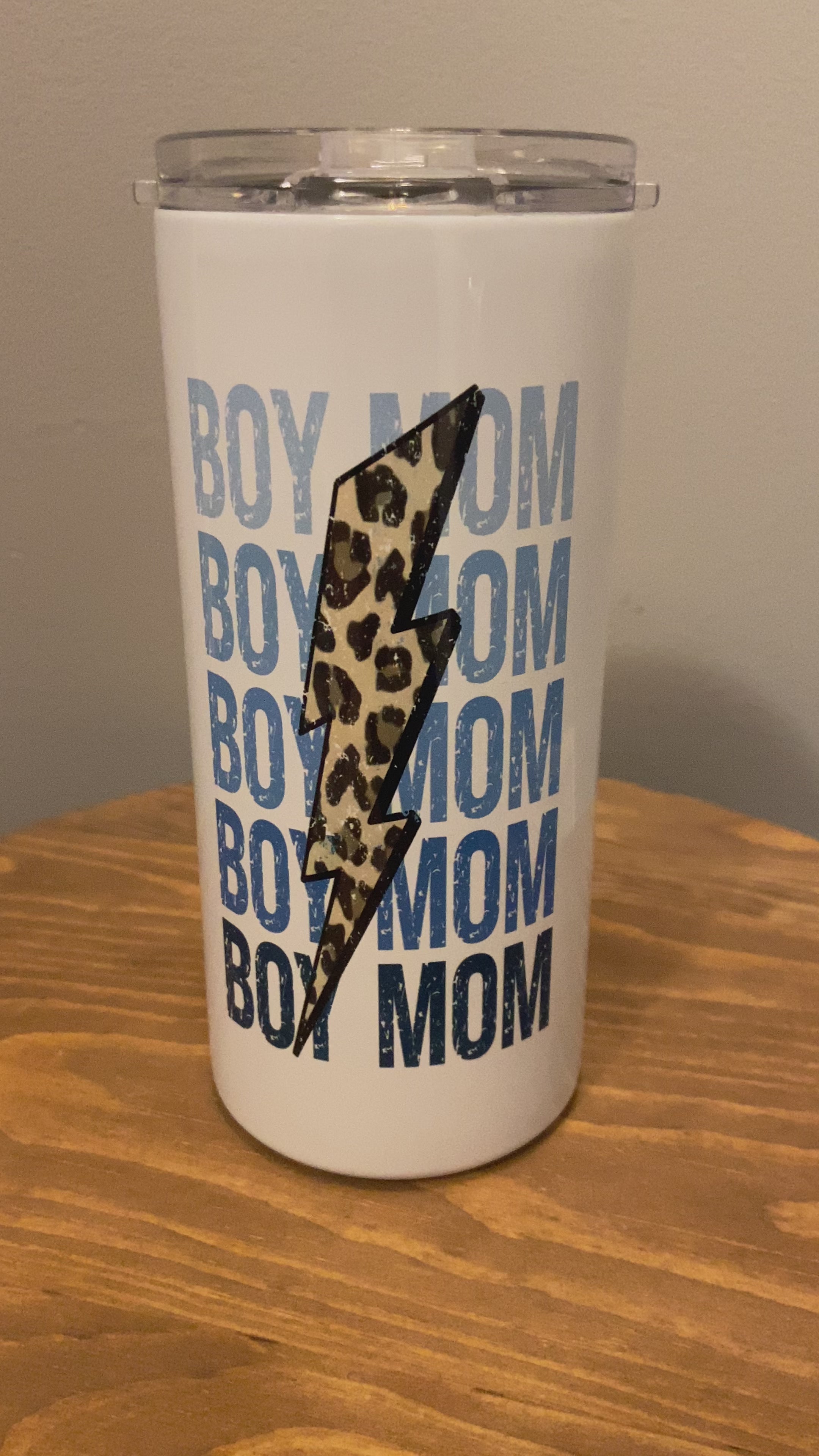 Boy Mom Tumbler