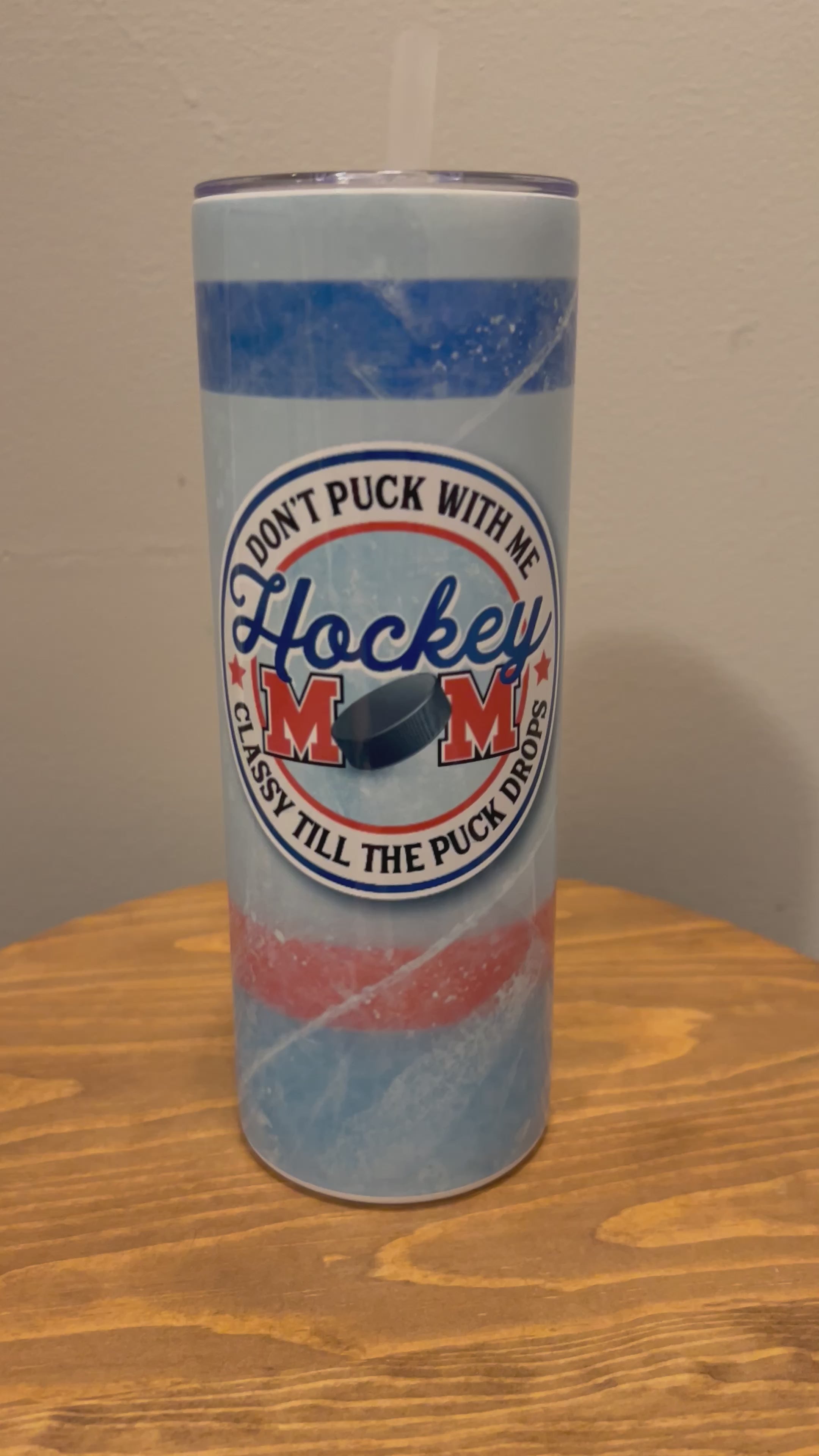 20oz Hockey Mom Tumbler