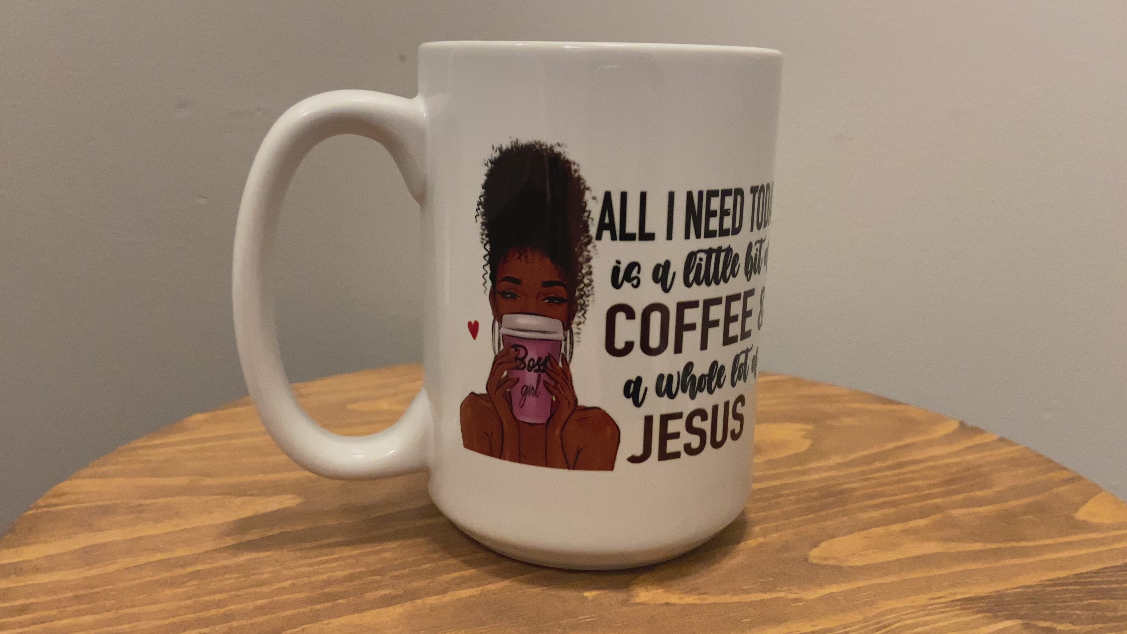 Coffee and Jesus Mug