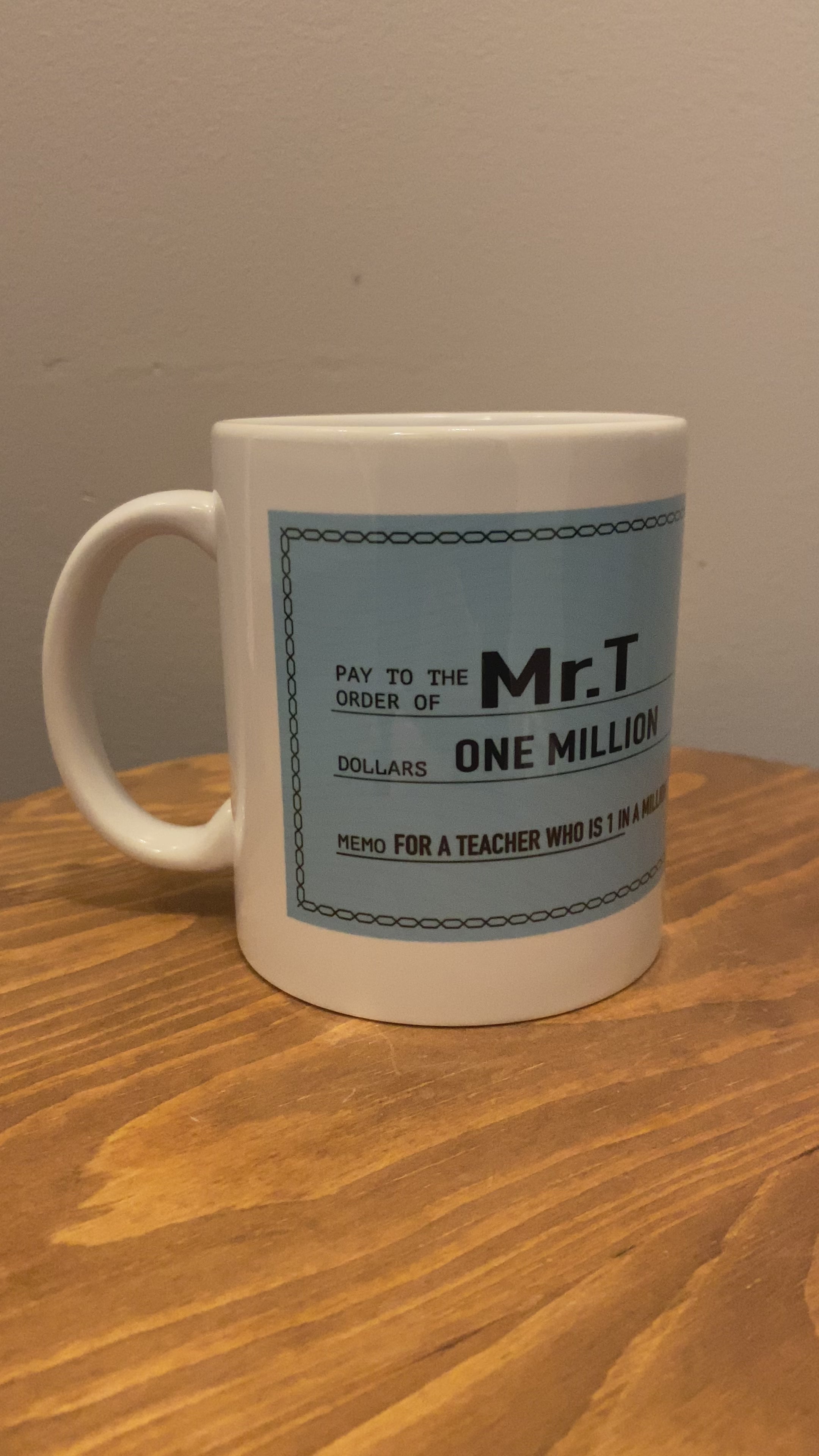 1 in a Million - Teacher Gift