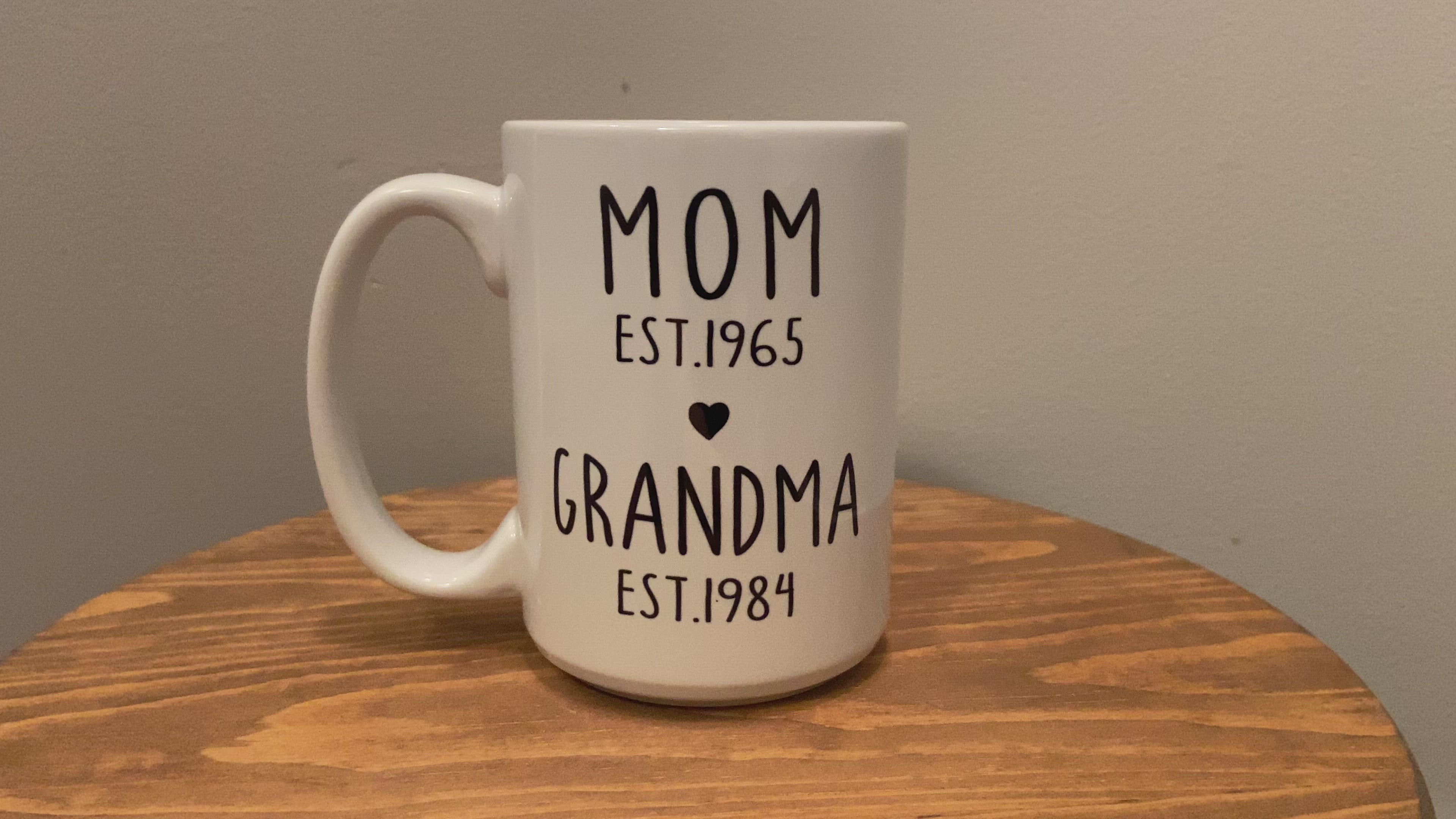 Custom Mom/Grandma Mug