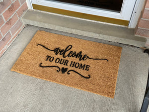 Welcome Doormat