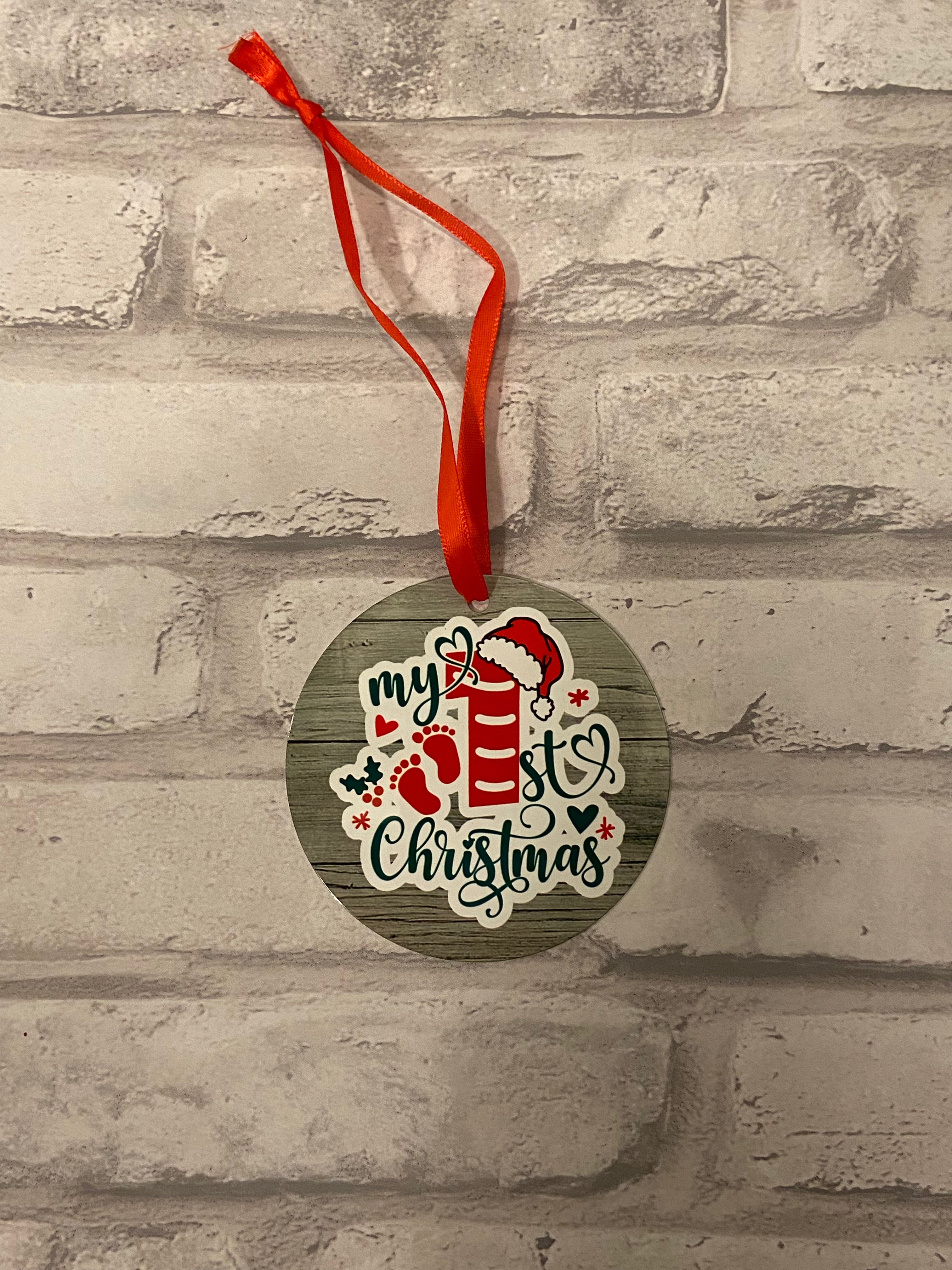 My 1st Christmas Ornament