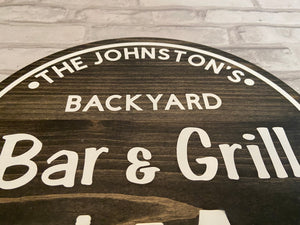 Bar & Grill Sign