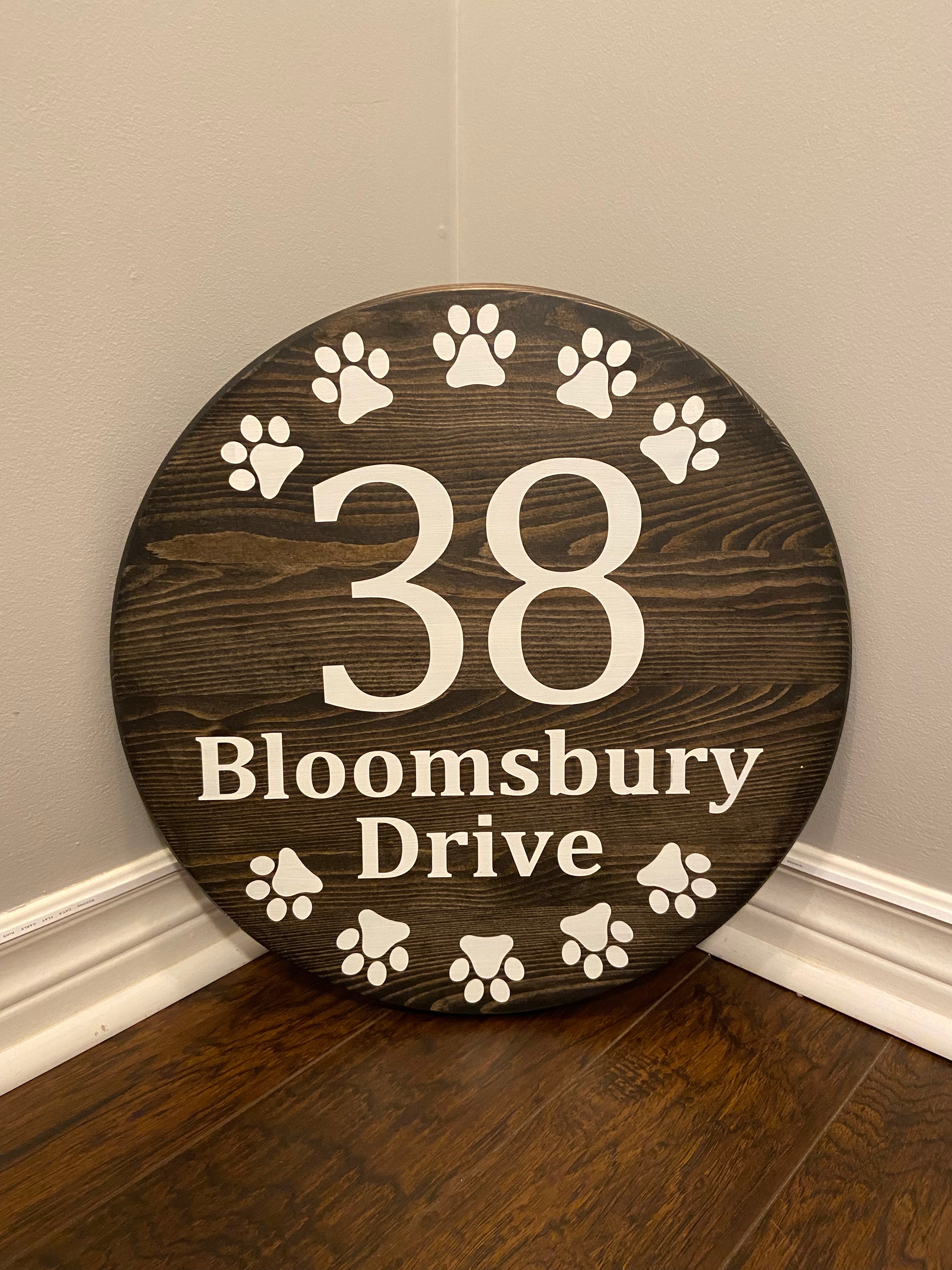 12” Address Sign