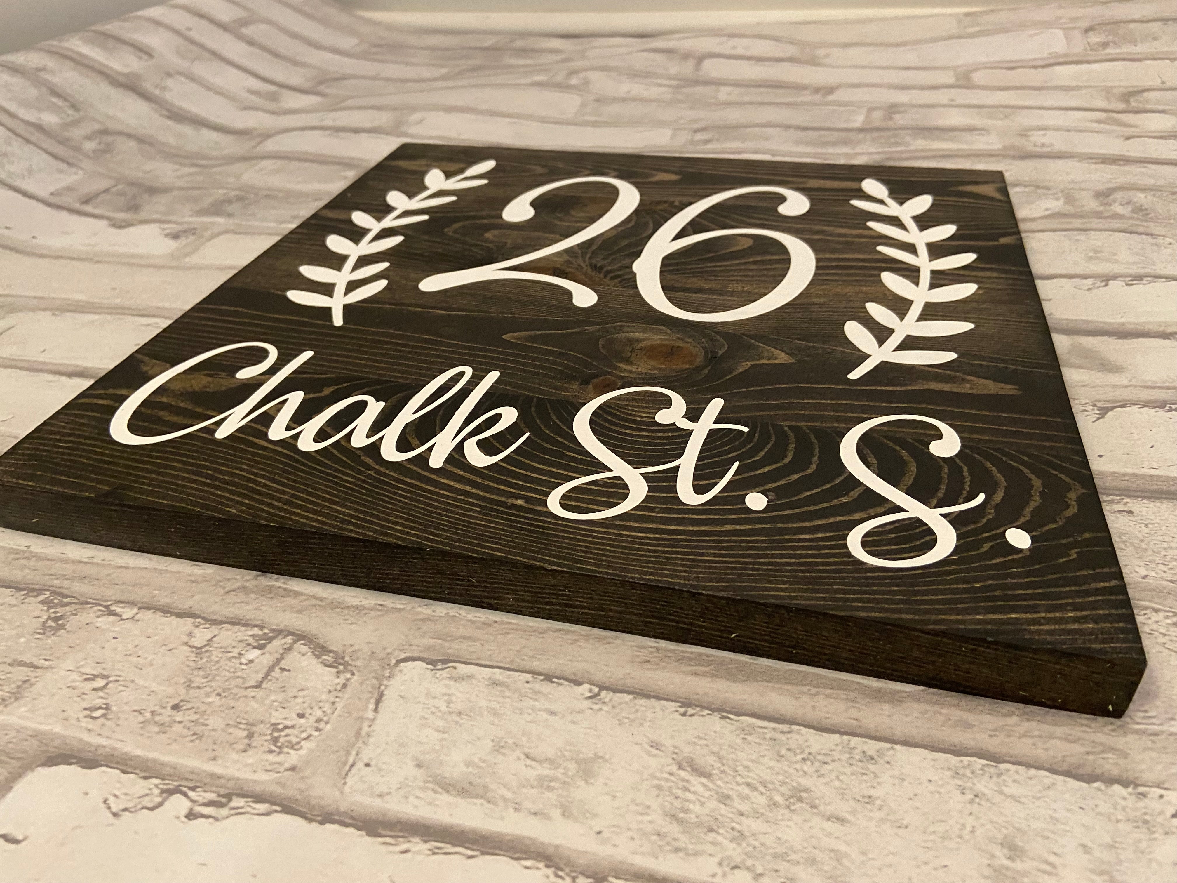 Address Sign