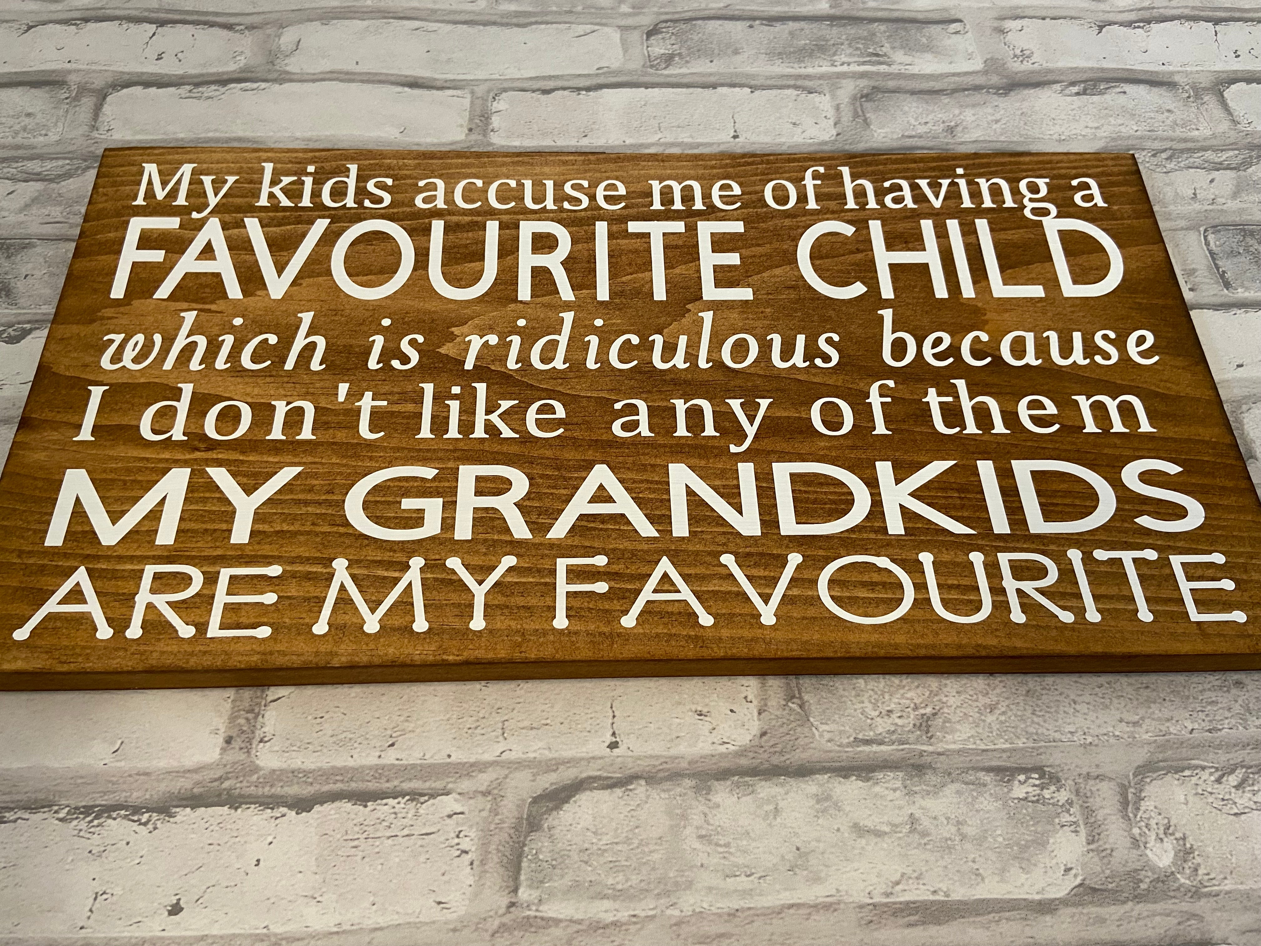 Grandkids Sign