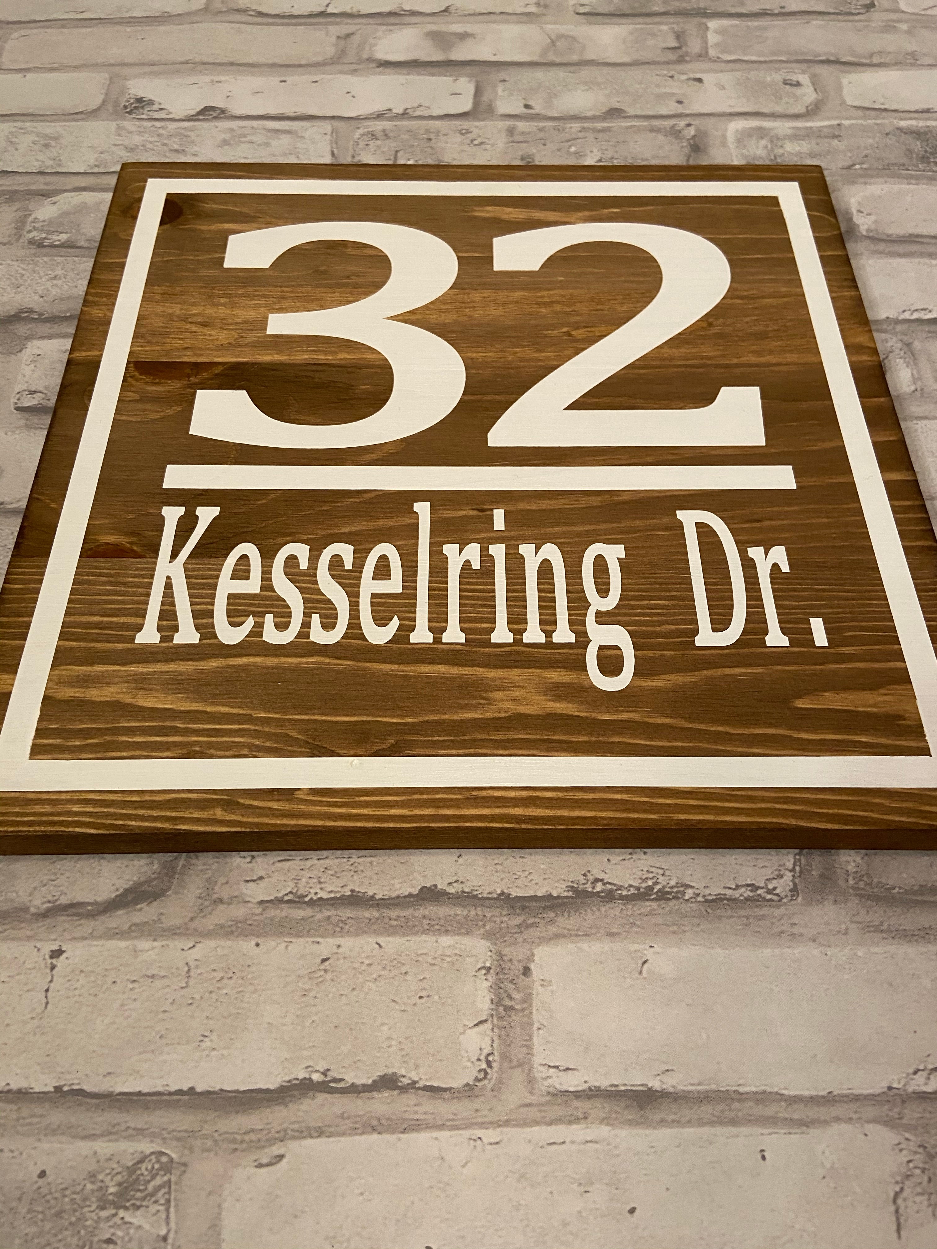 Address Sign