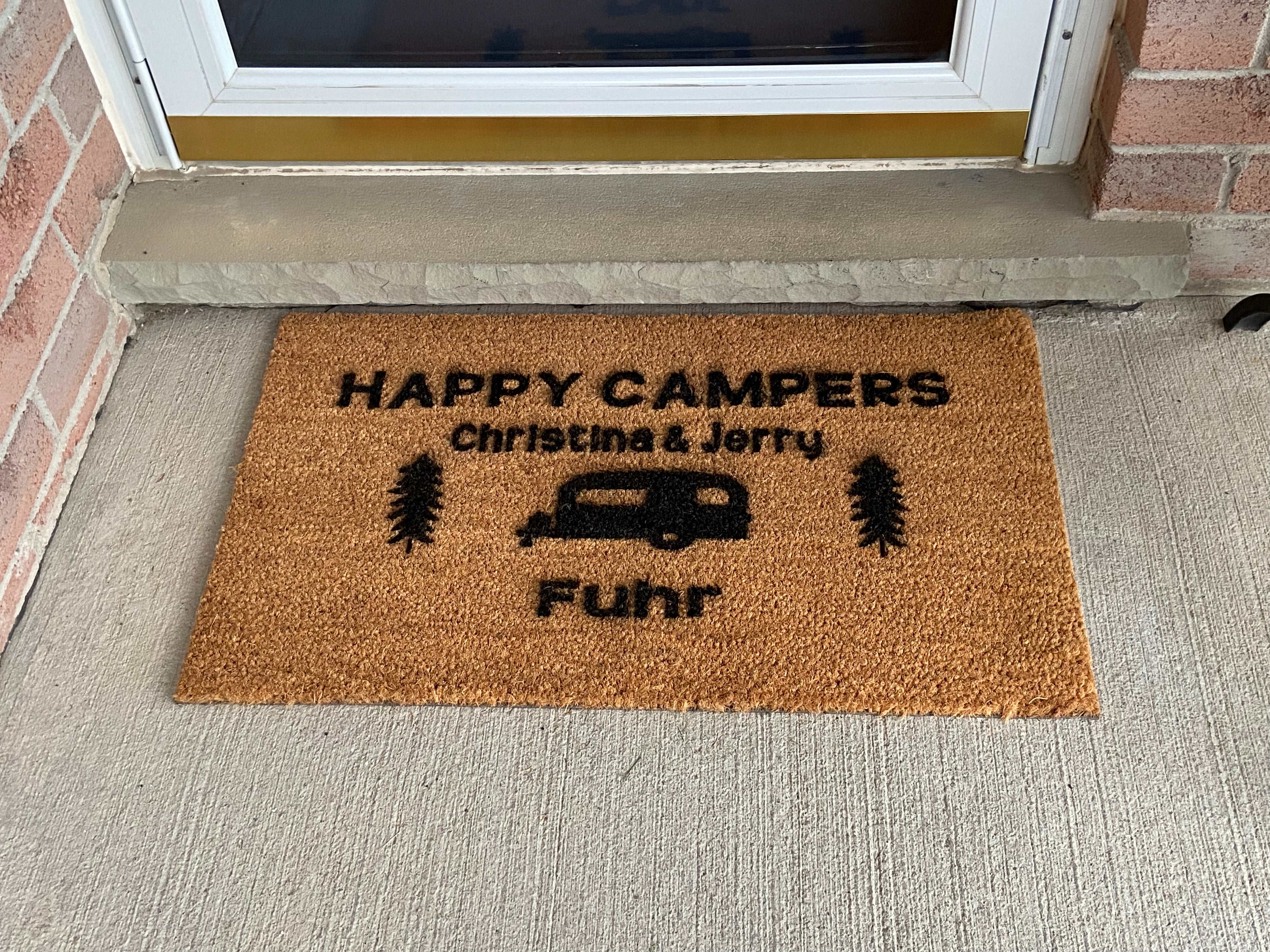 Happy Campers Doormat