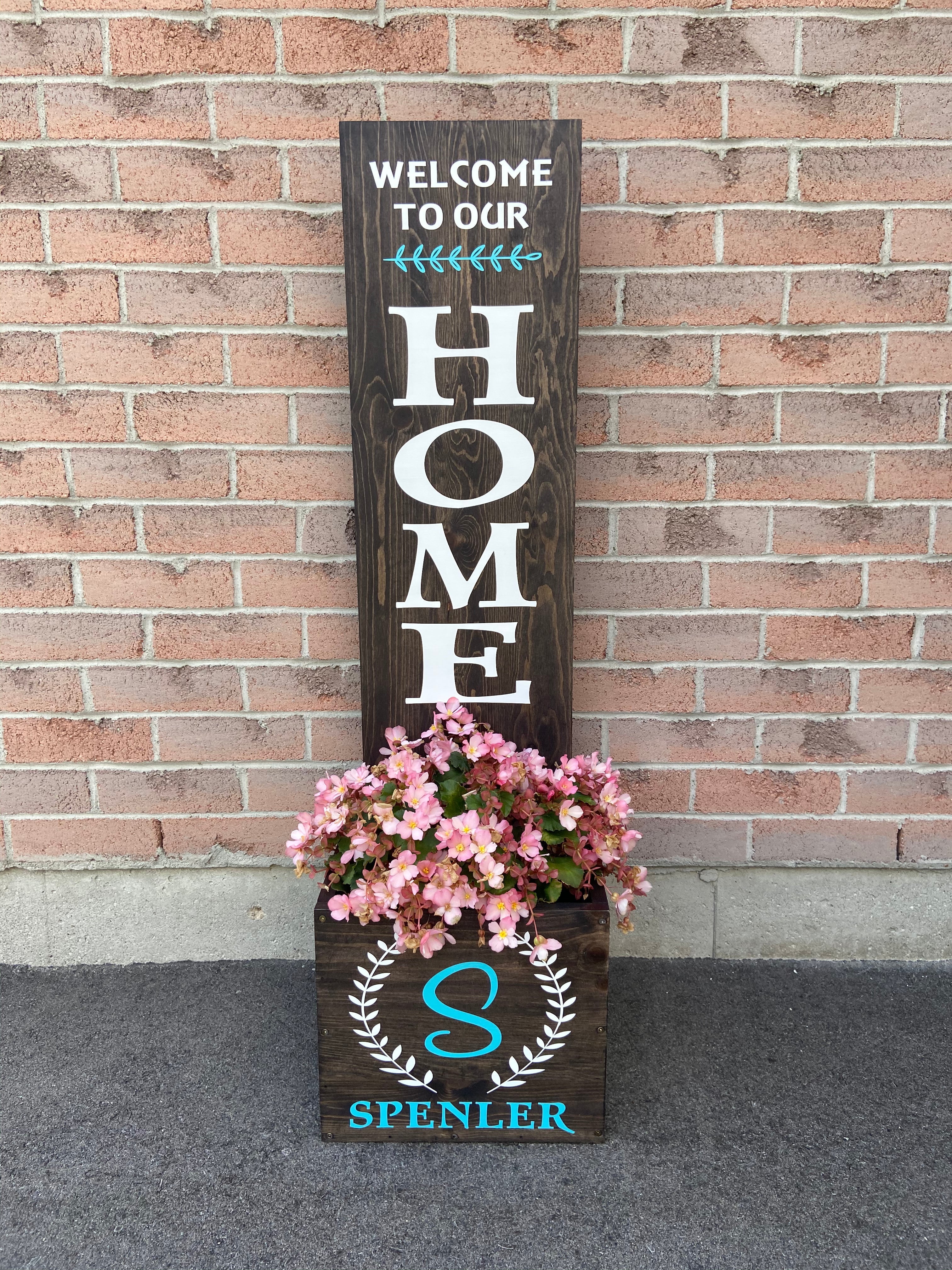 4ft Welcome Planter