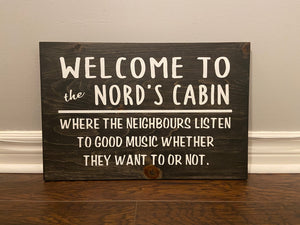 Welcome To The Cabin