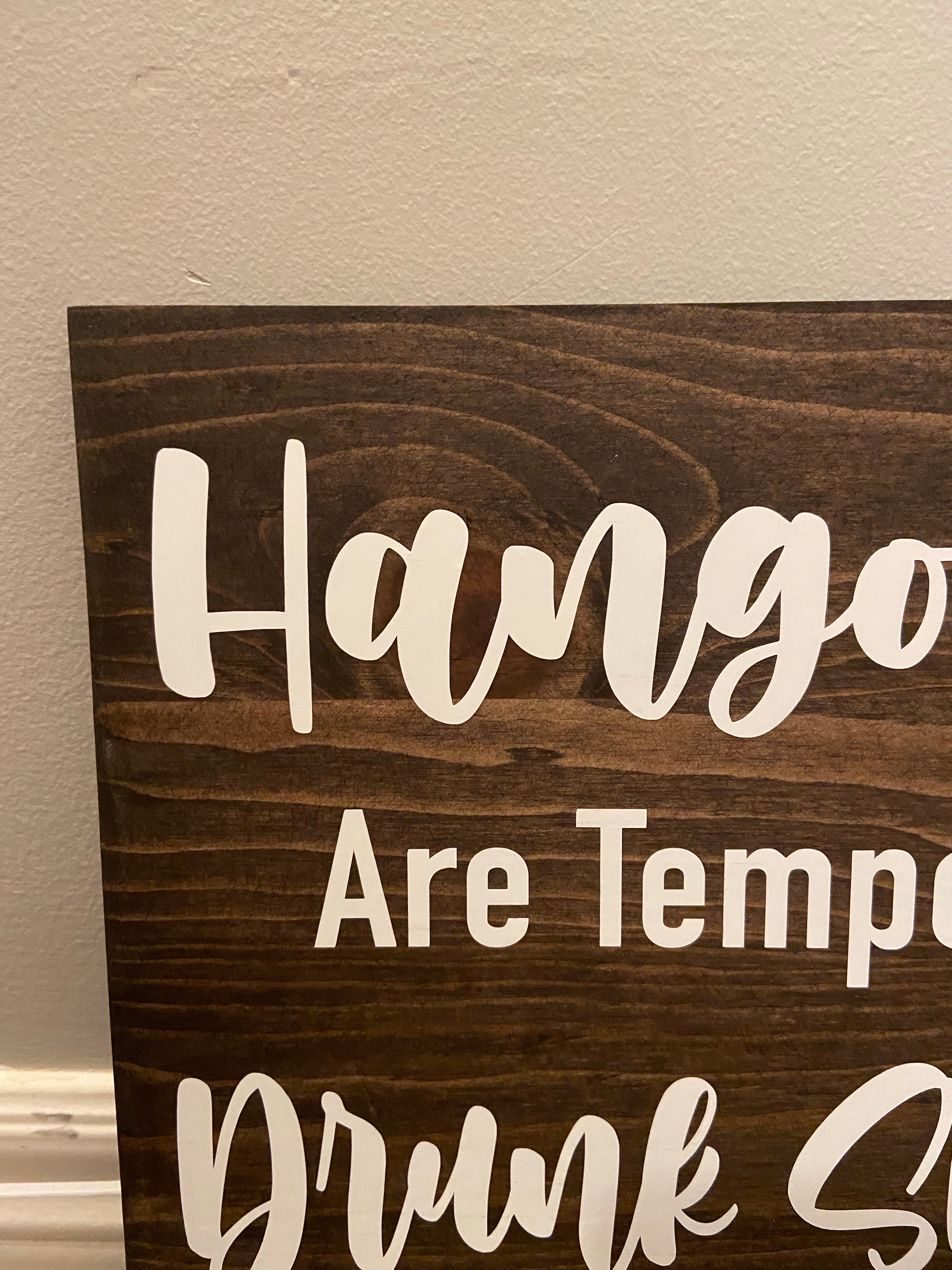 Hangover - Bar Sign