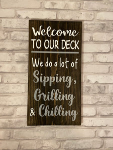 Deck Sign