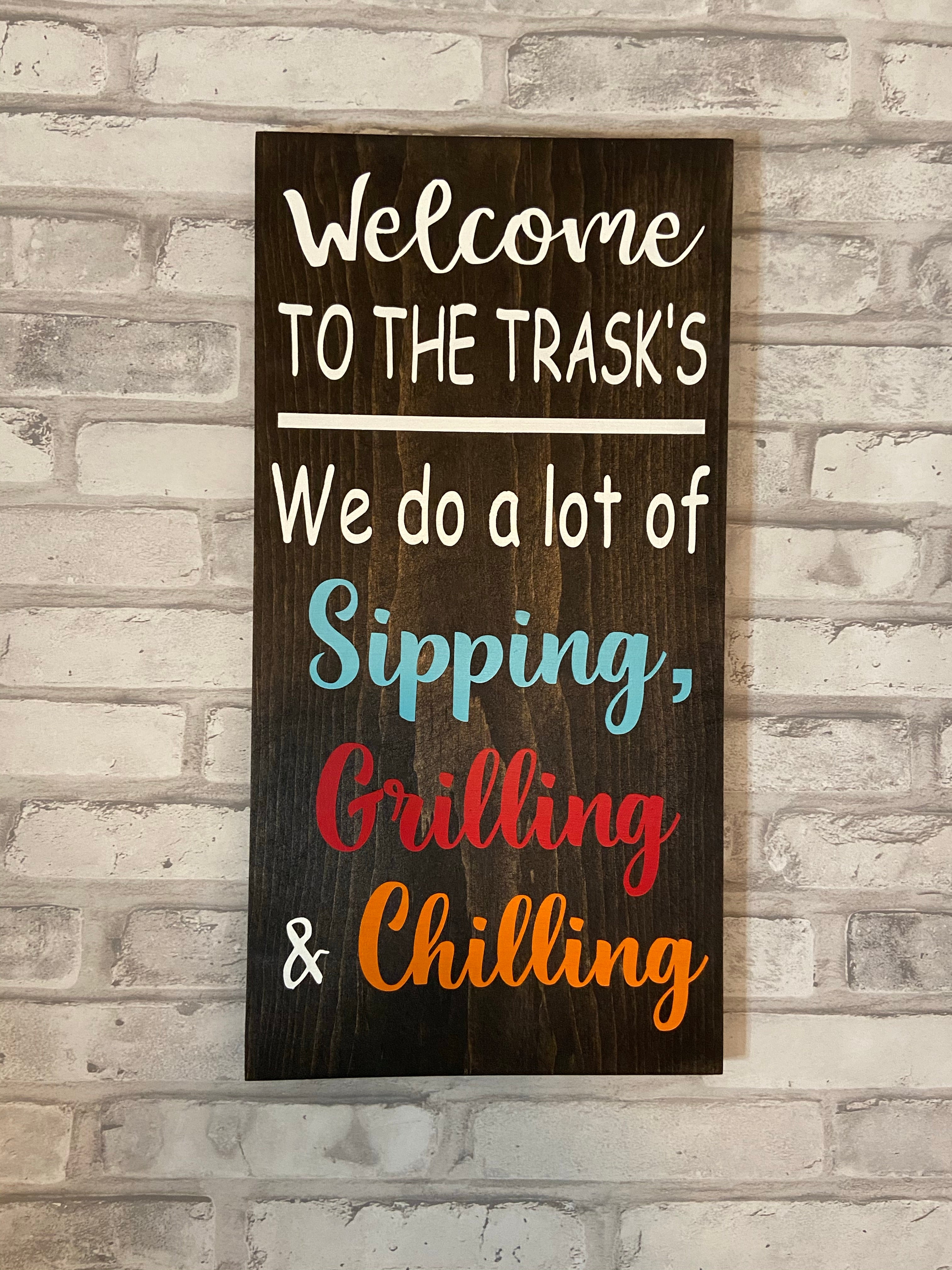 Custom Deck Sign