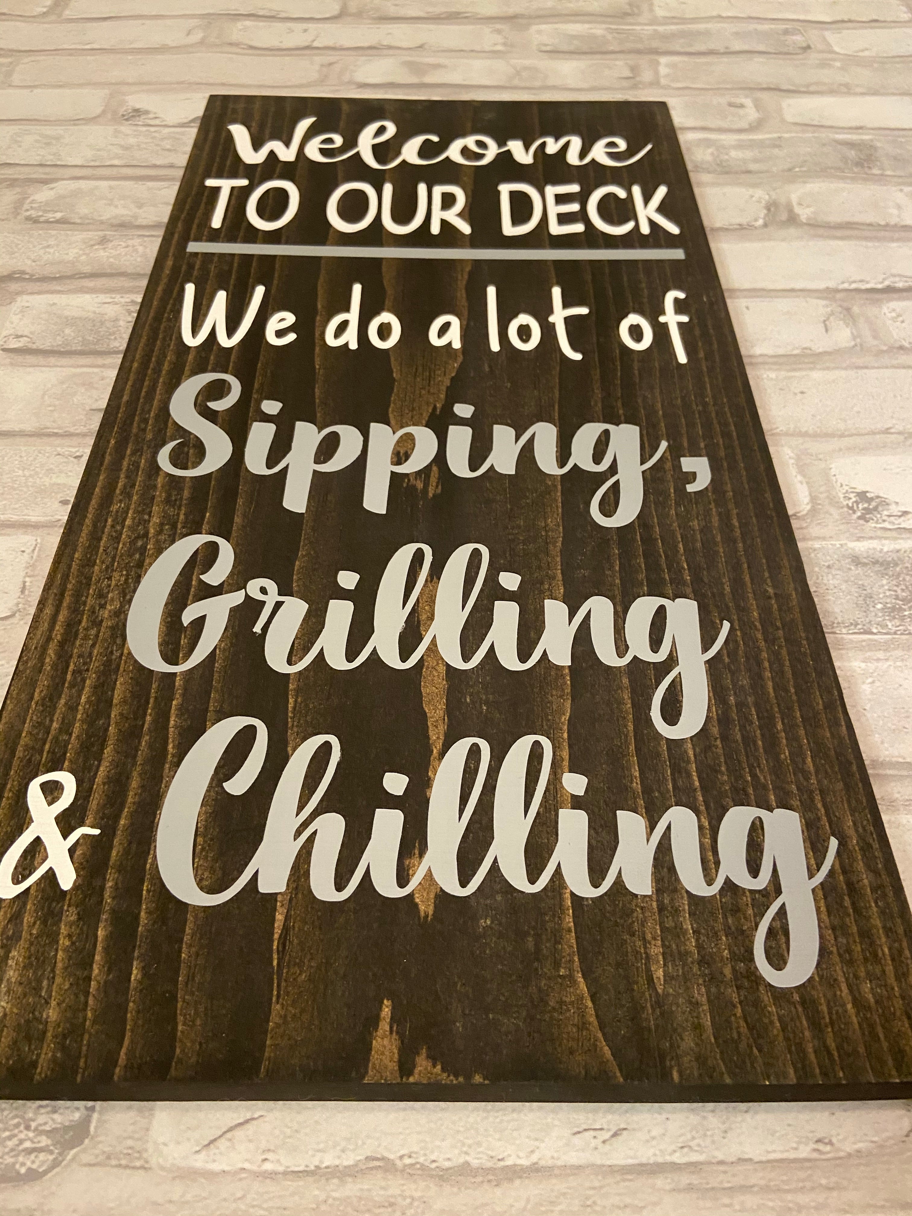 Deck Sign