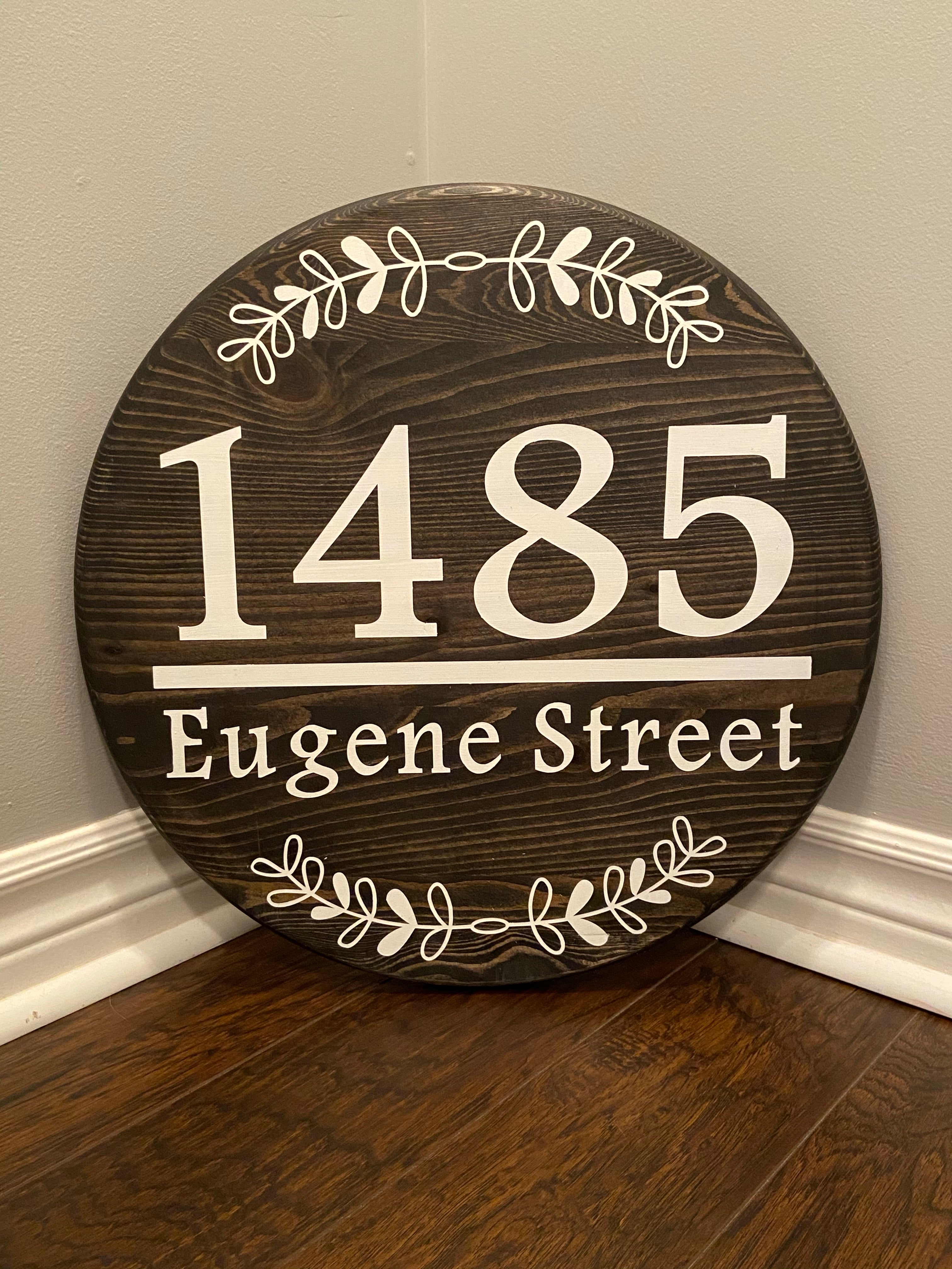 Address Sign