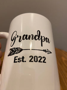 Grandma & Grandpa Mug Set