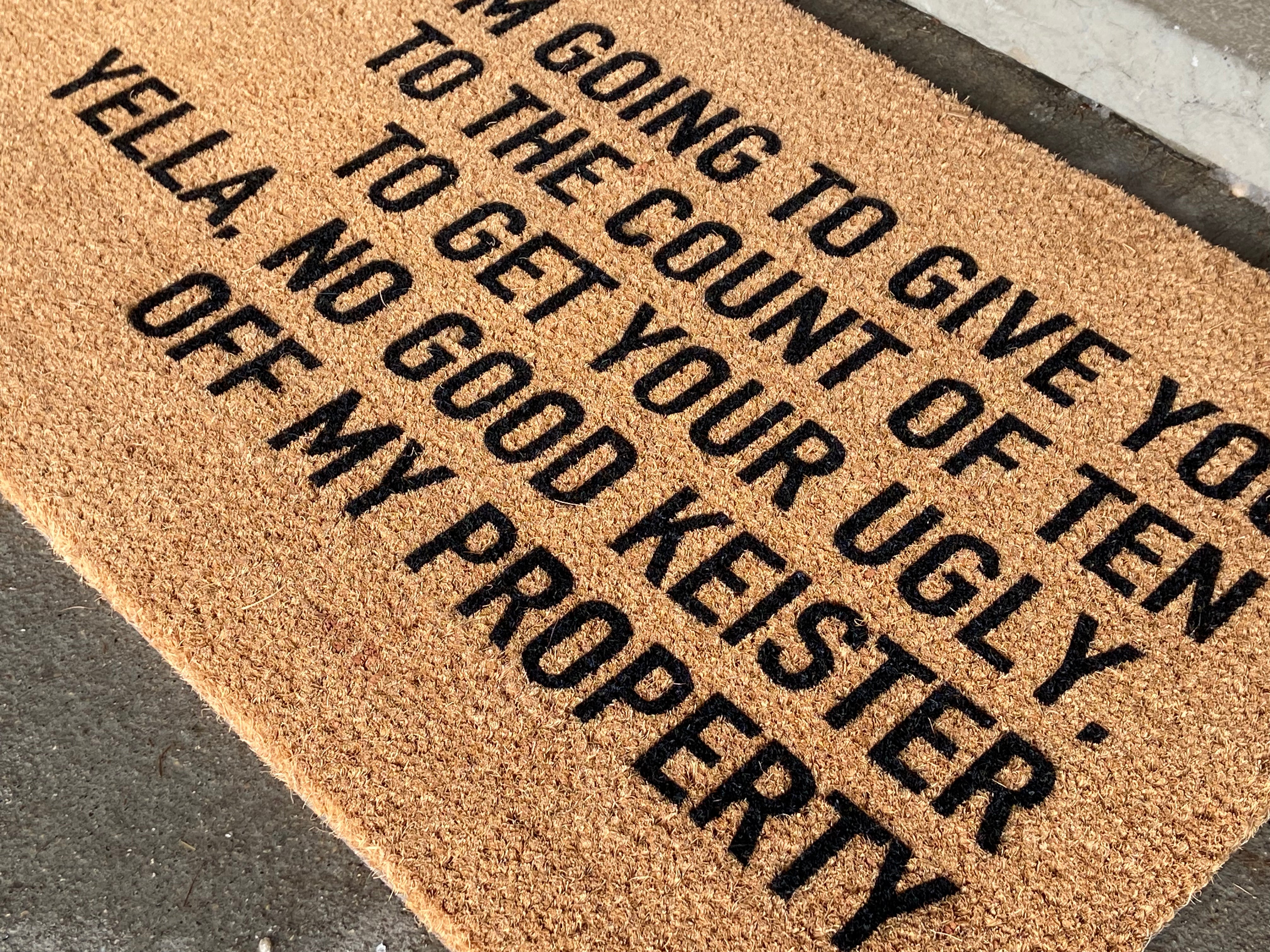 Funny Doormat