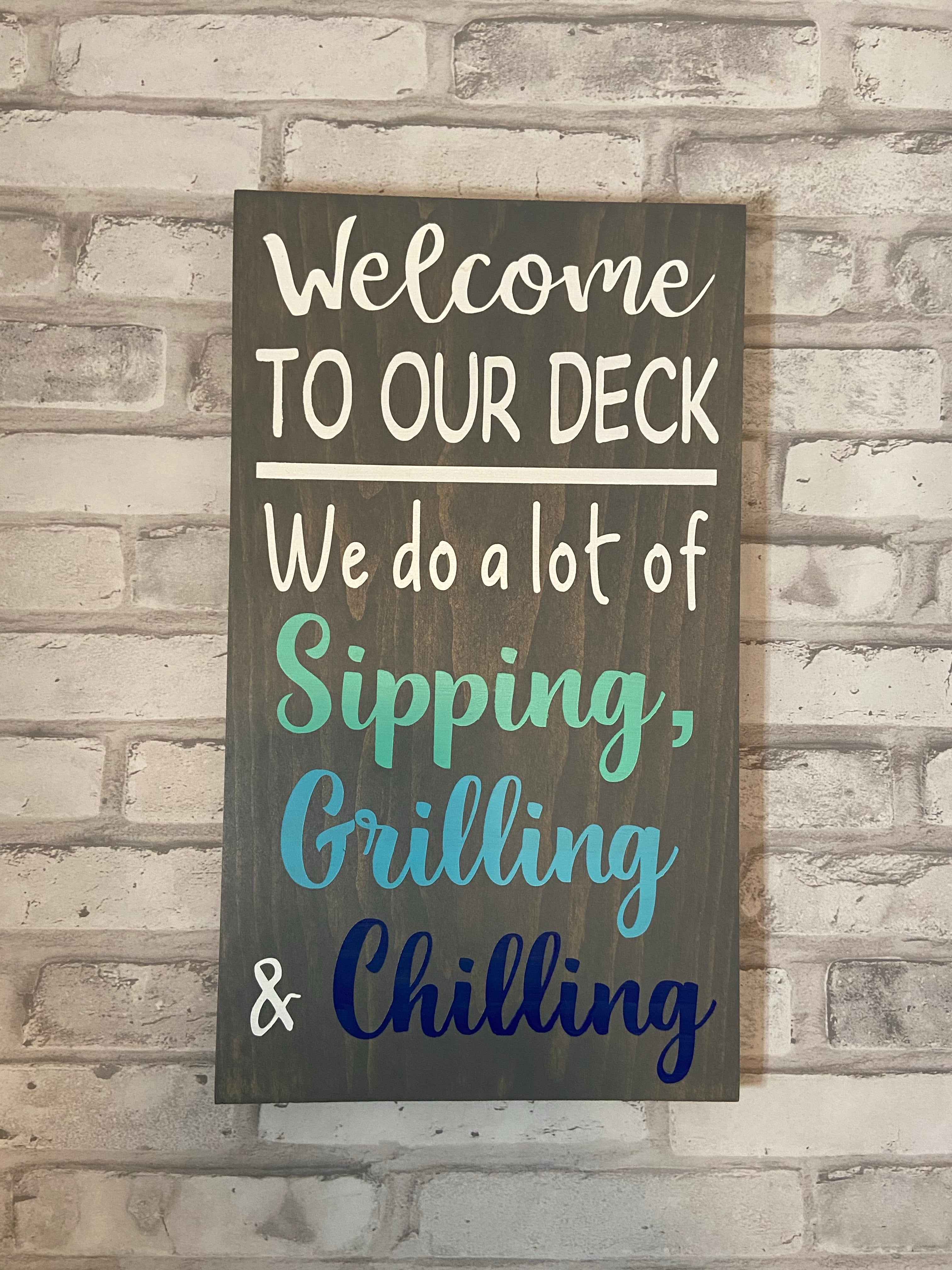 Deck Sign