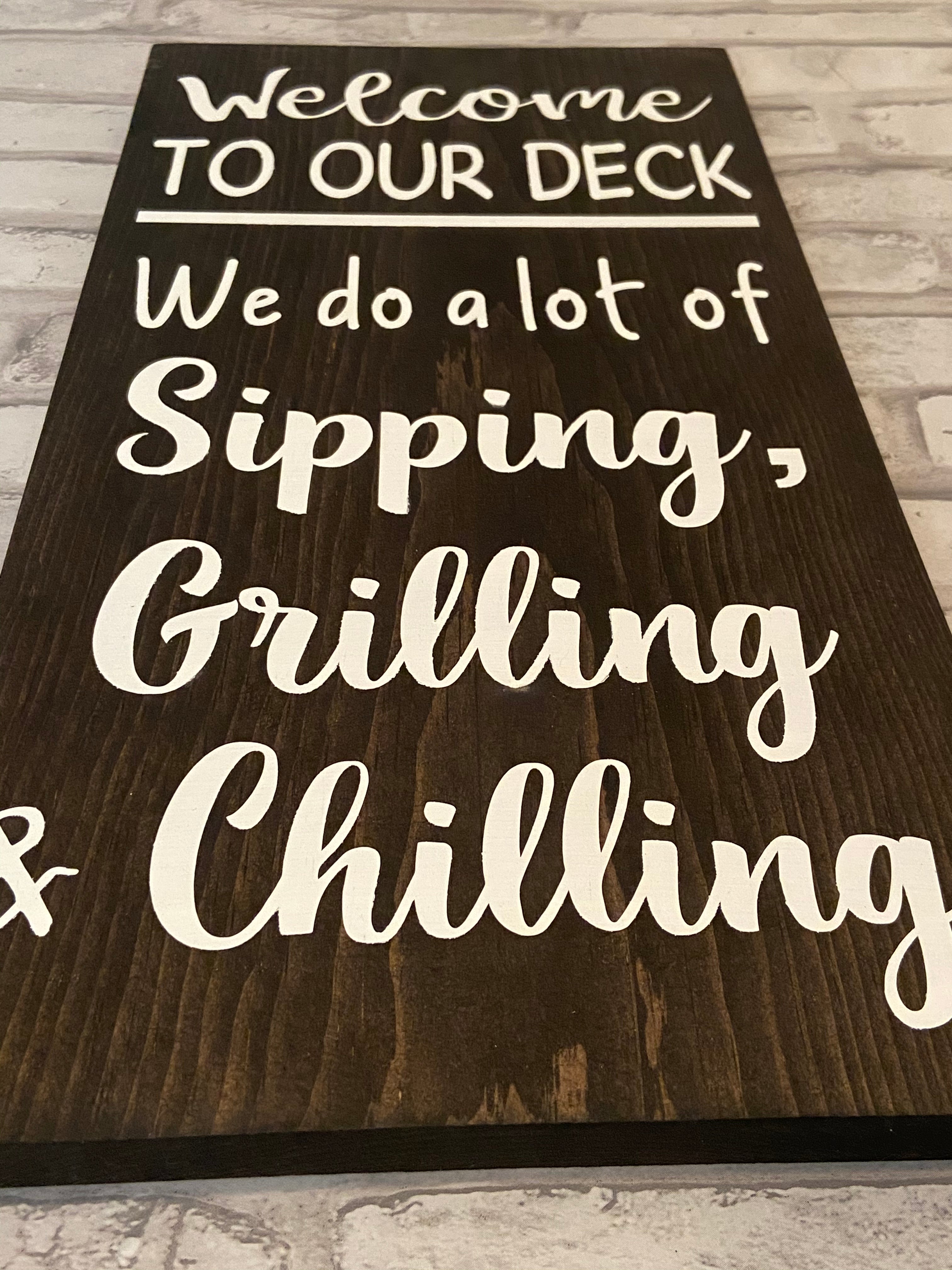 Deck Sign