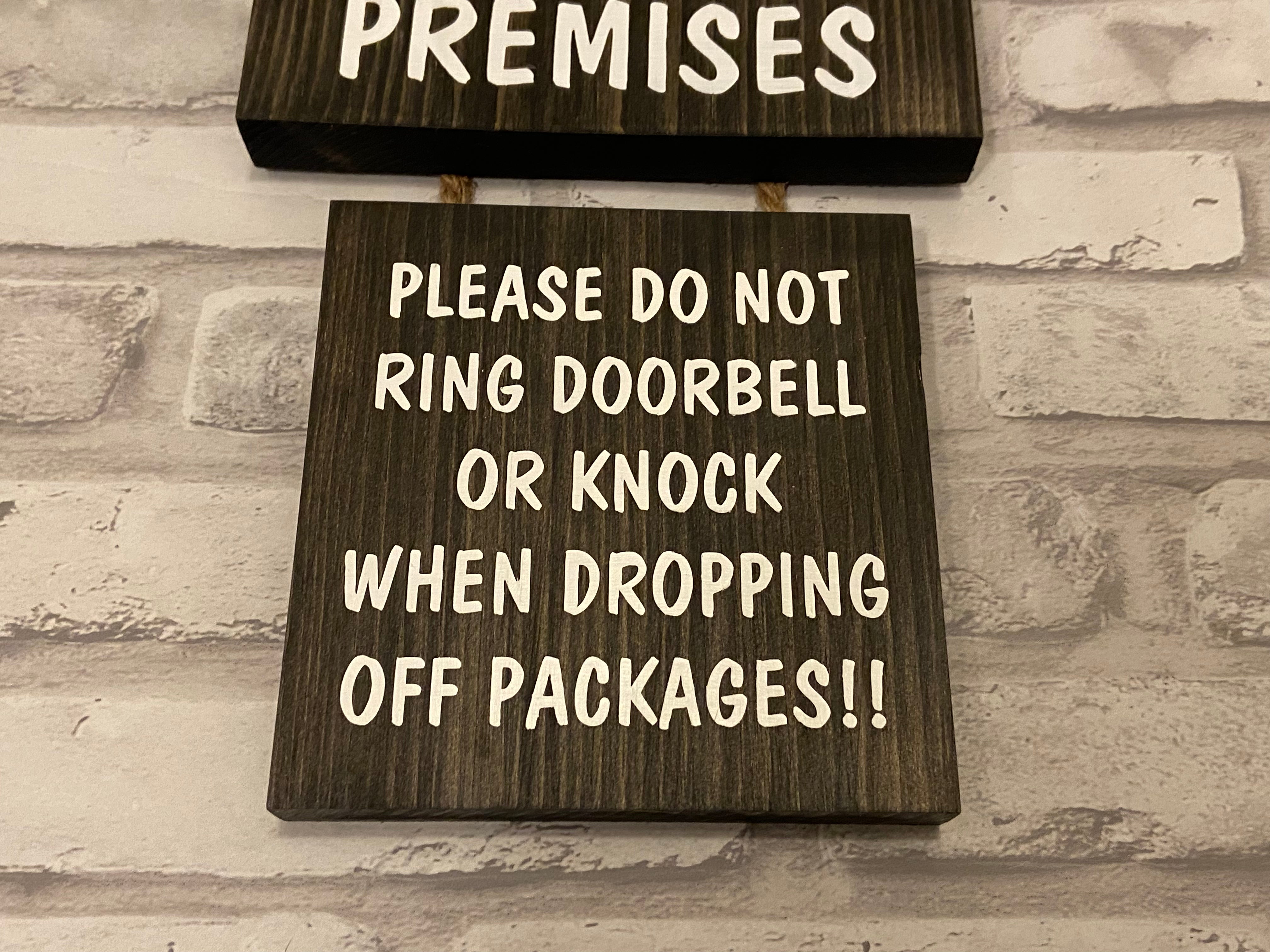 Dog On Premises - Door Hanger