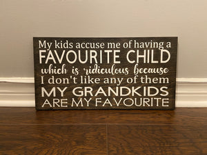 Grandparent Sign