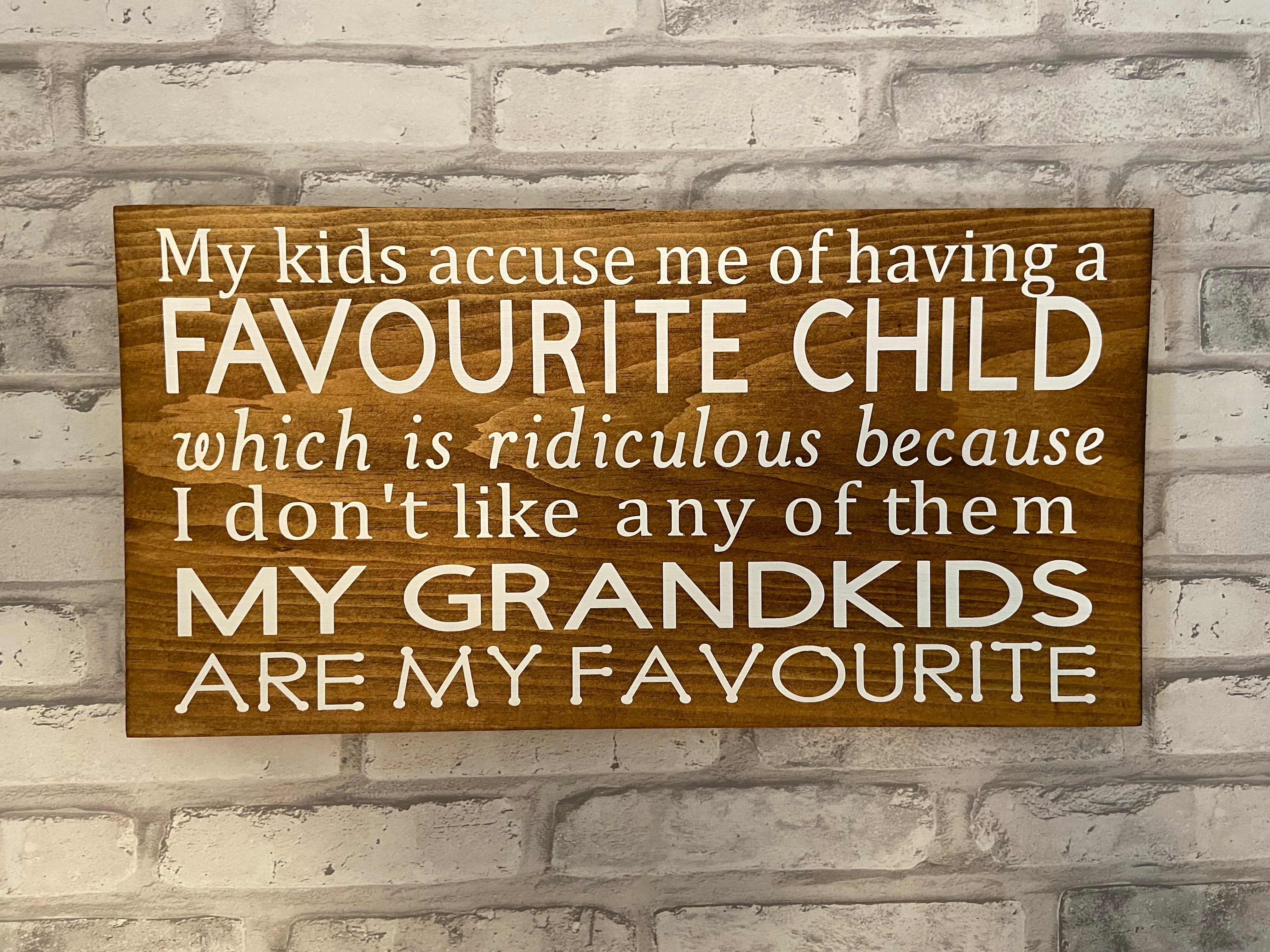 Grandkids Sign