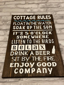 Cottage Sign