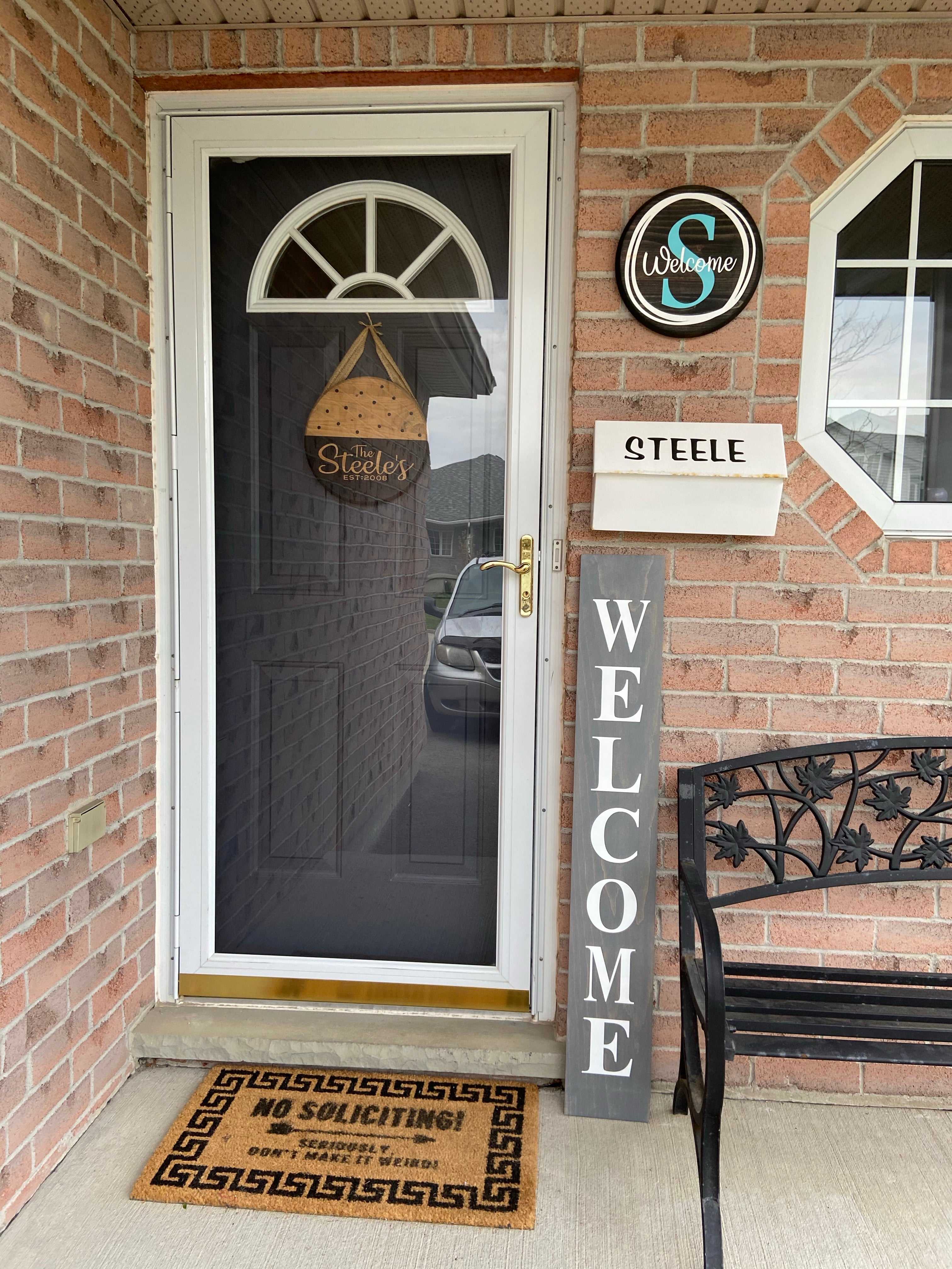 4ft Welcome Sign