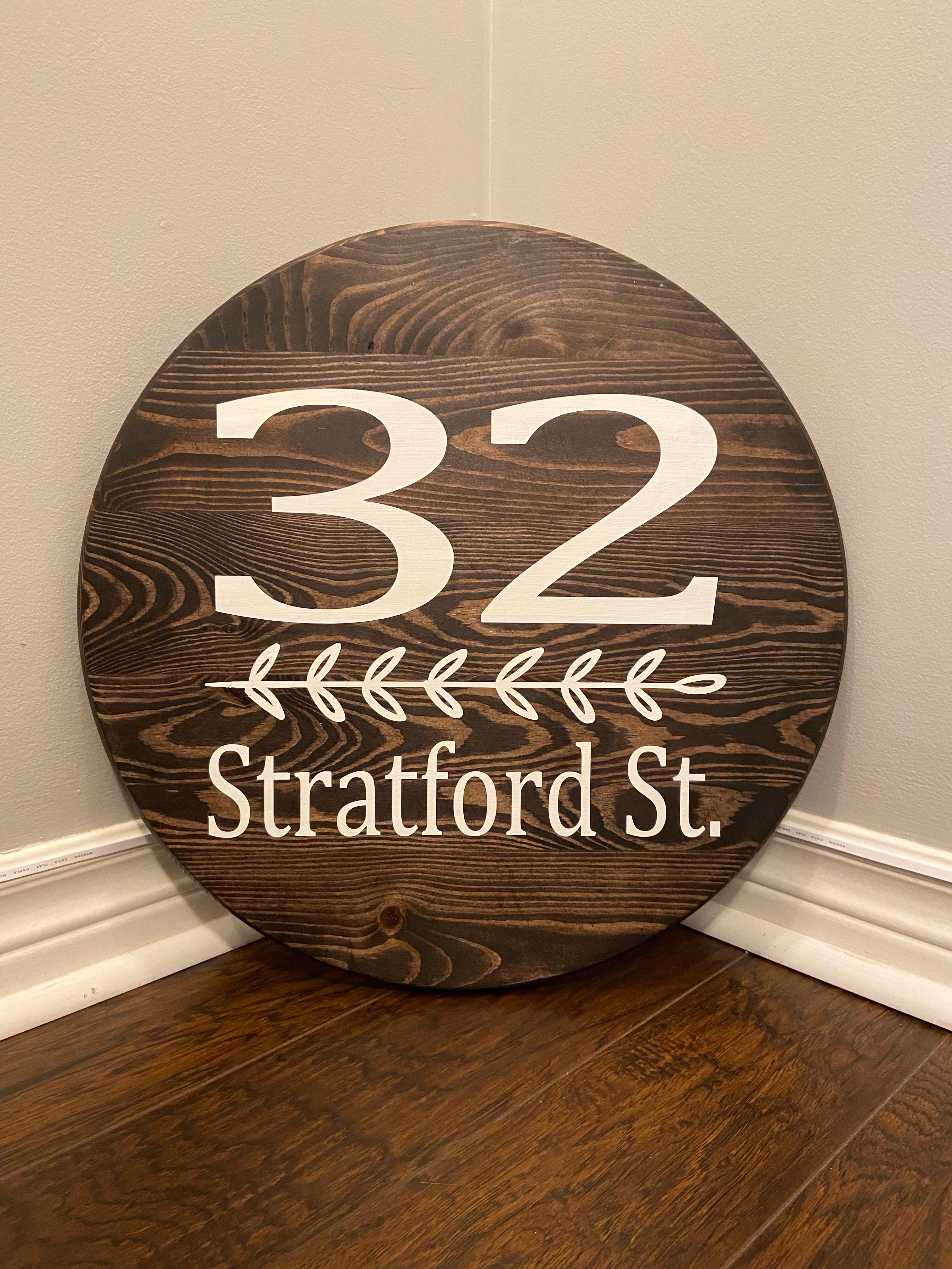 12” Address Sign