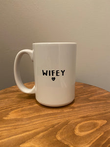 15oz Hubby/Wifey Mug Set