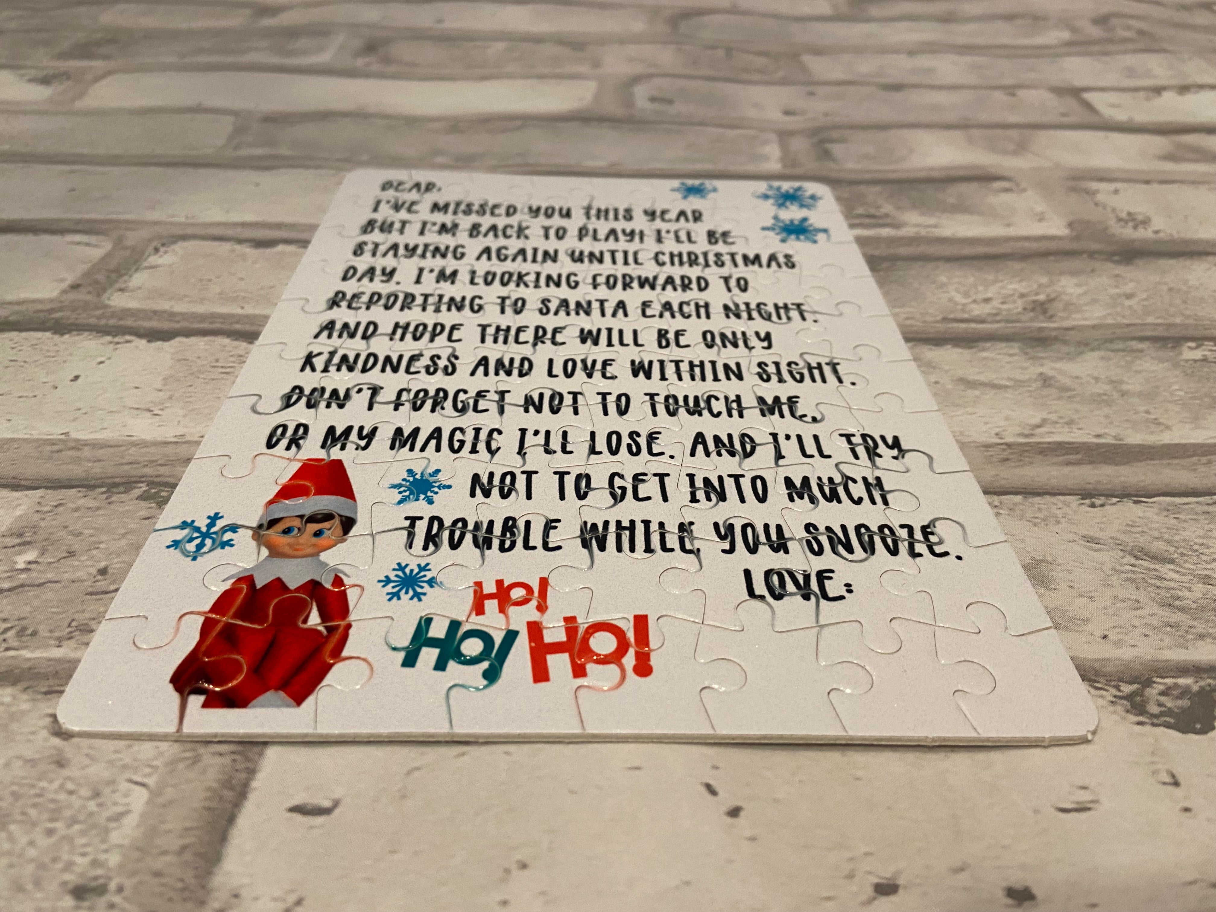 Elf on the Shelf Puzzle