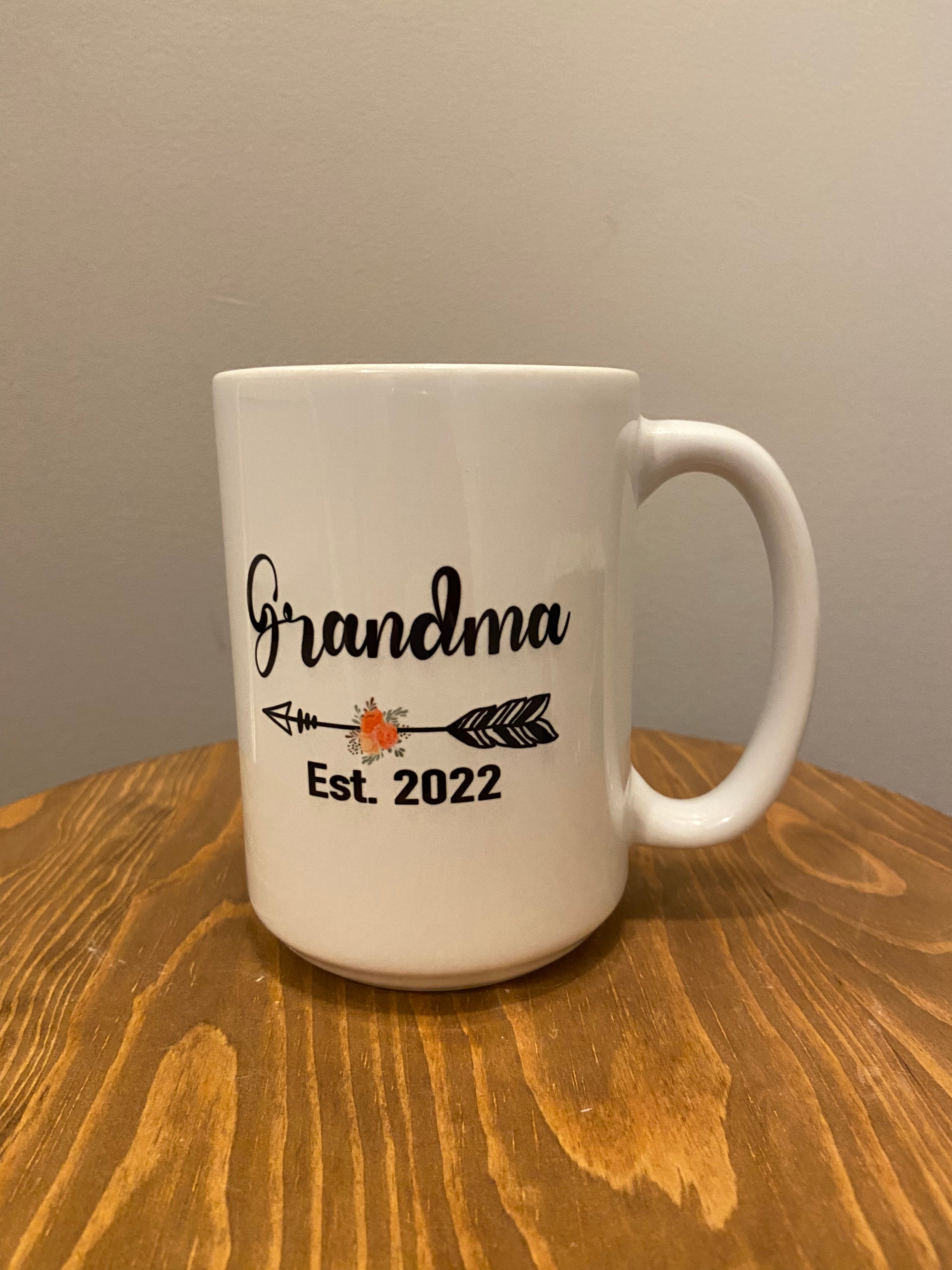 Grandma & Grandpa Mug Set