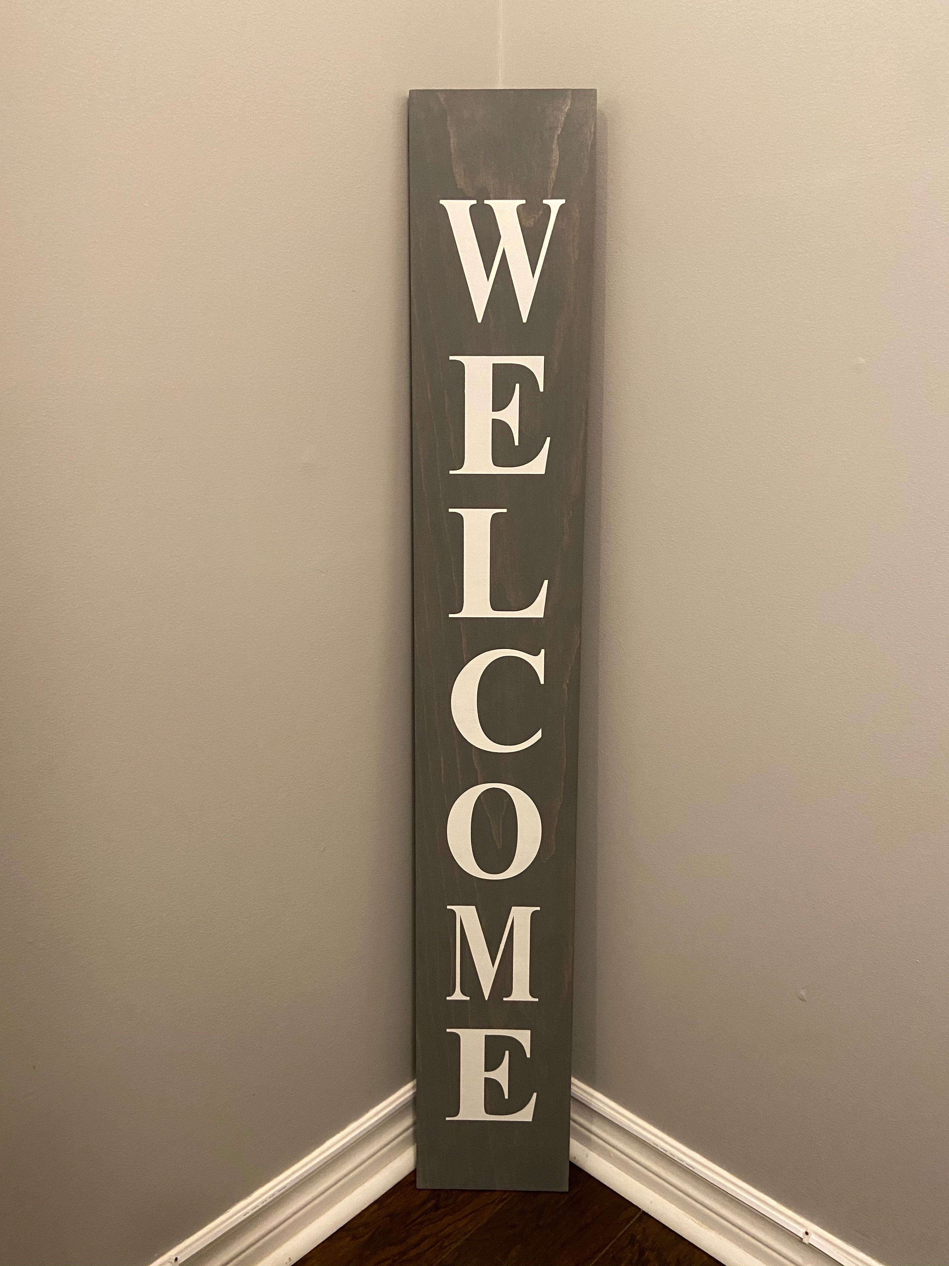 4ft Welcome Sign