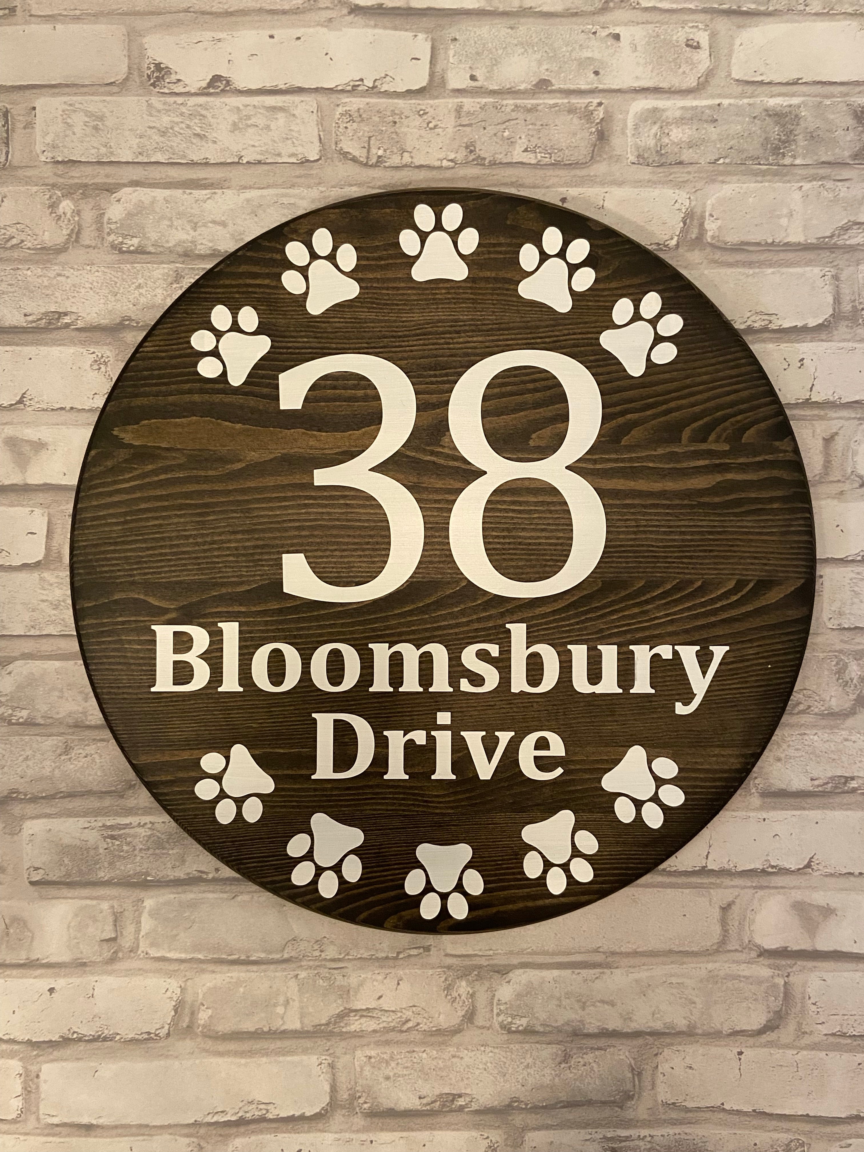 12” Address Sign