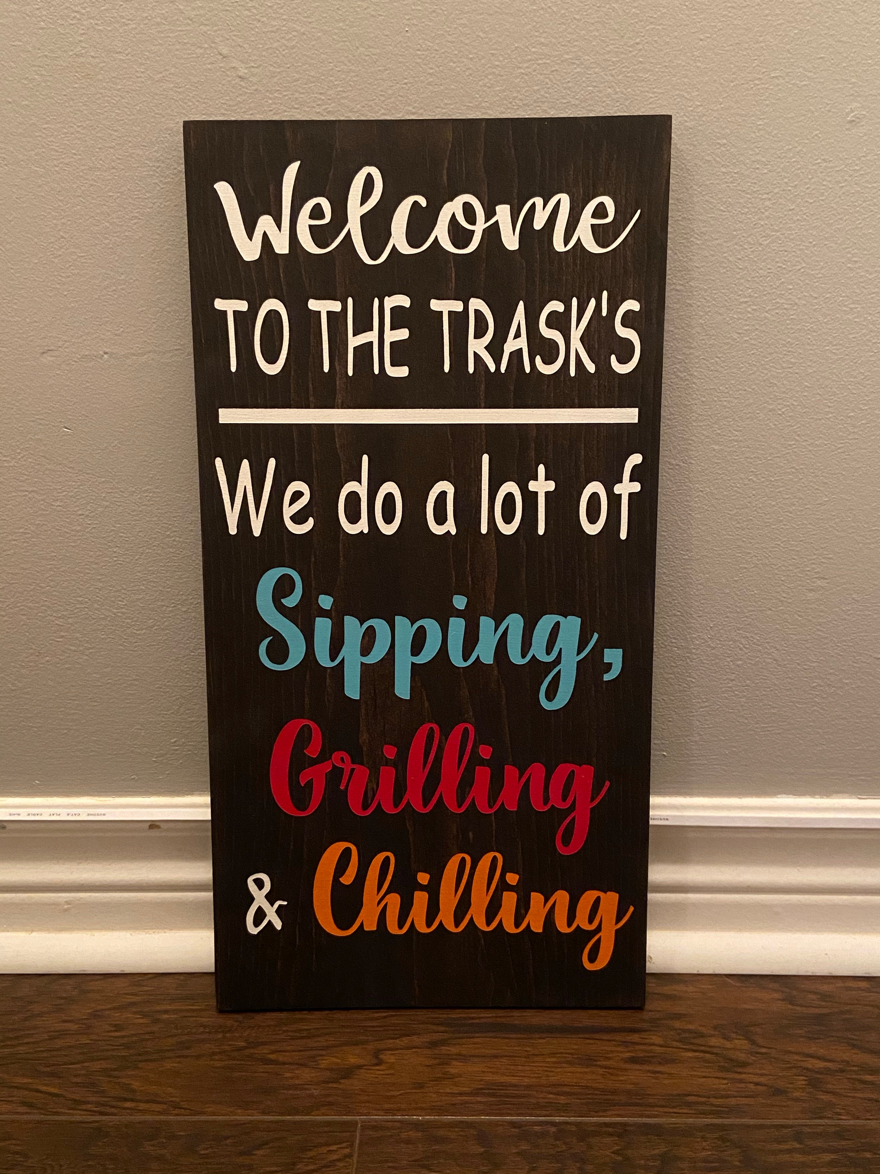 Custom Deck Sign