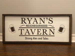 Bar Sign