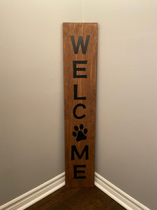 Welcome Dog Sign