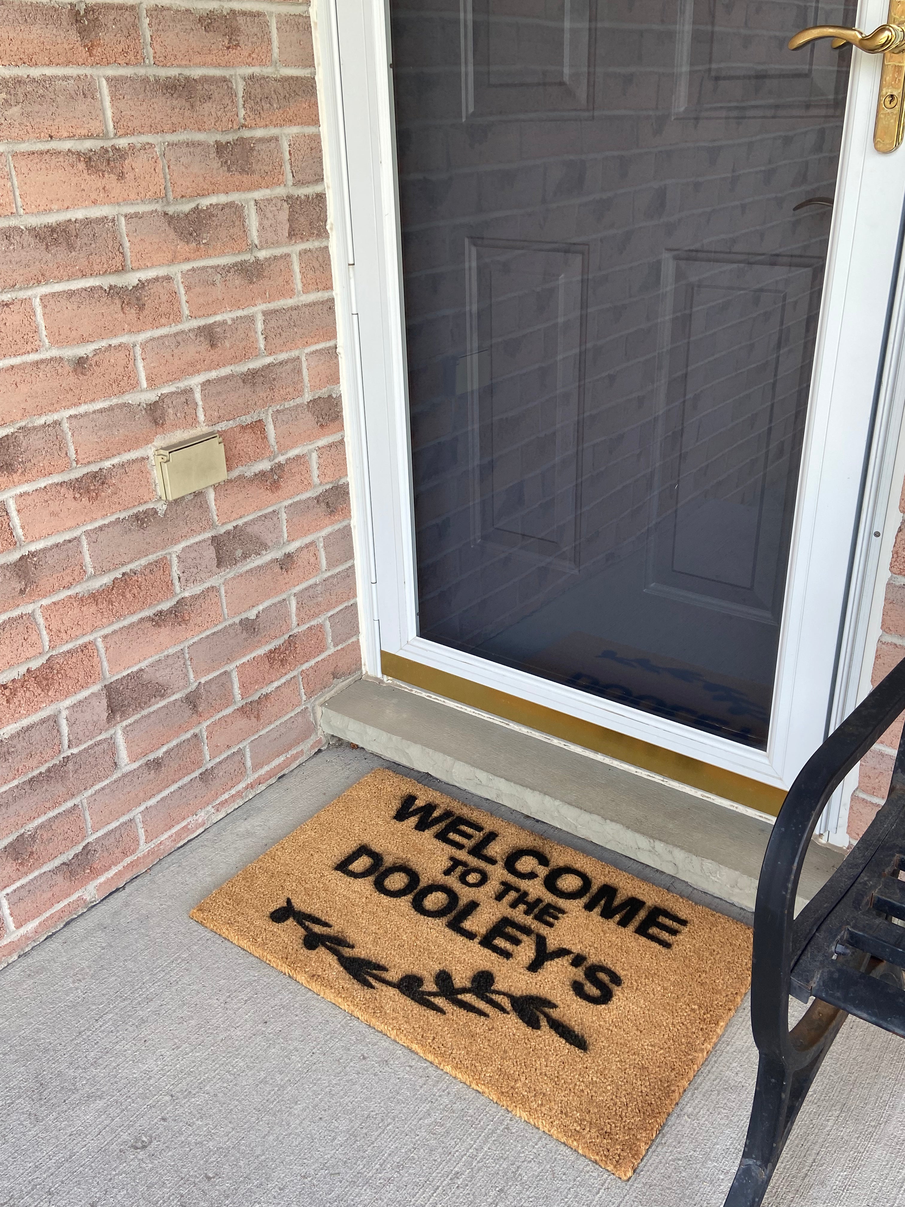 Custom Family Door Mat