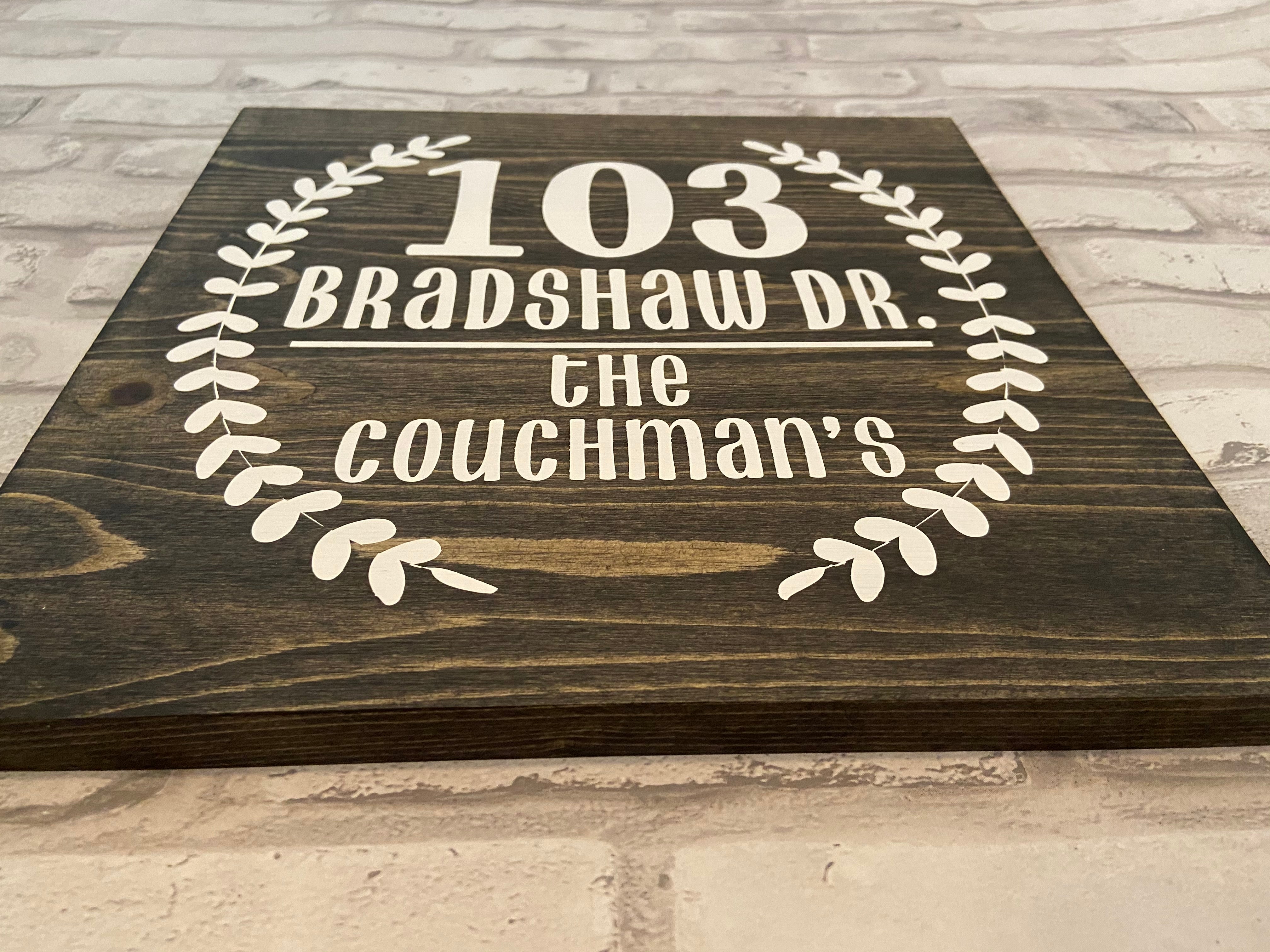 Address Sign