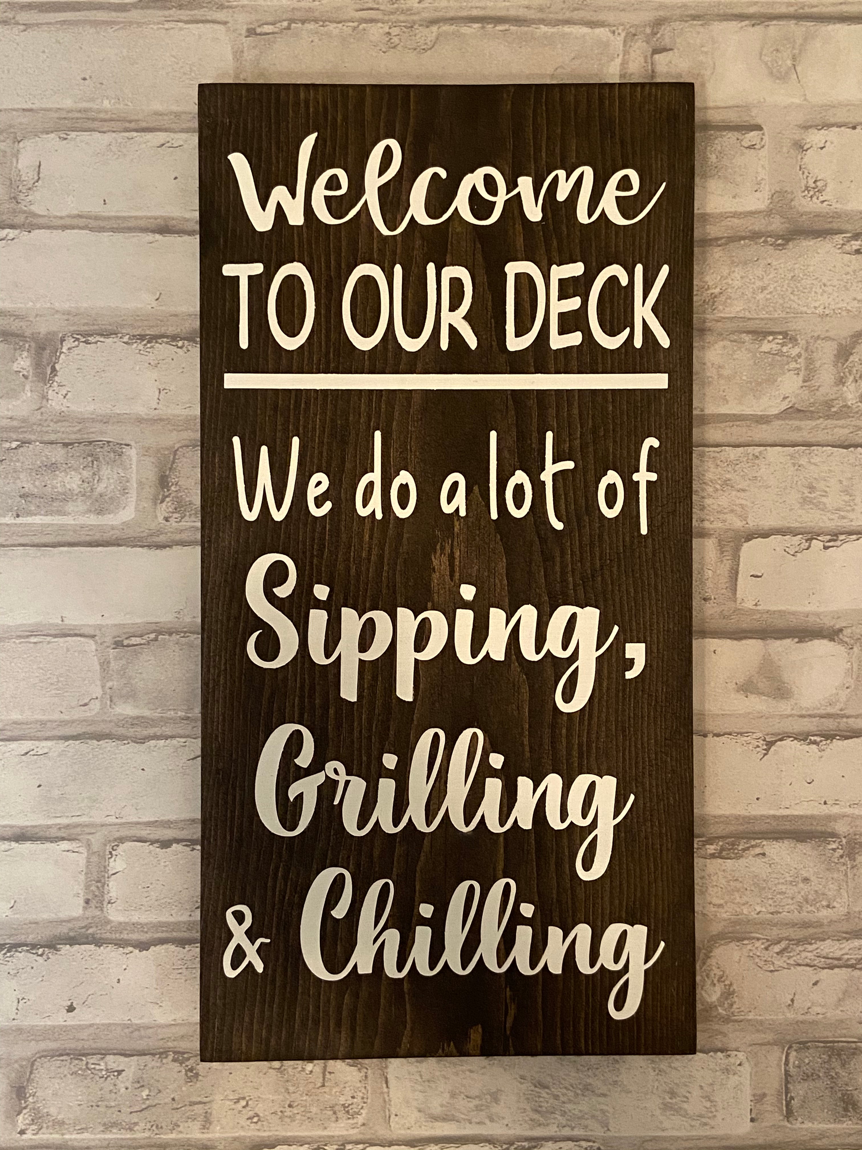 Deck Sign