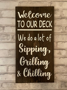 Deck Sign